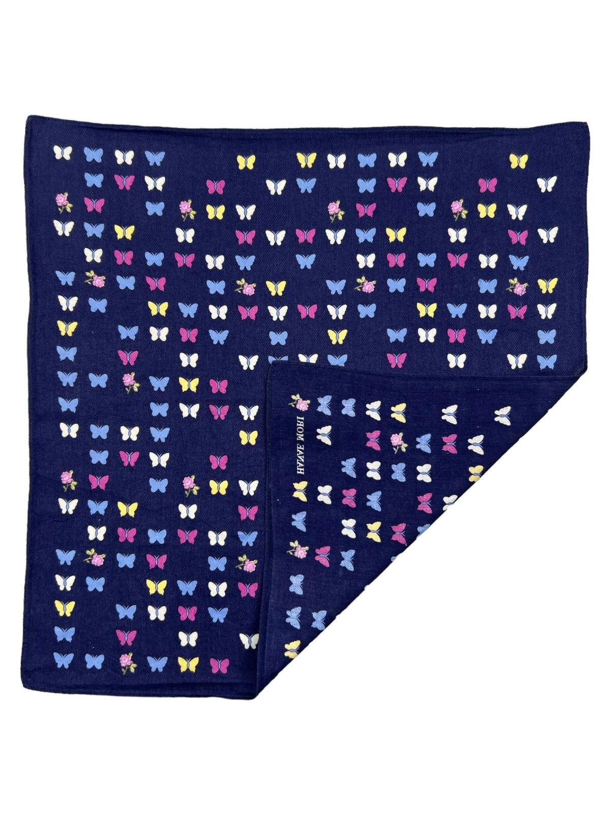 Hanae Mori Hanae Mori Handkerchief Neckerchief Bandana Pocketsquare Size ONE SIZE - 4 Thumbnail