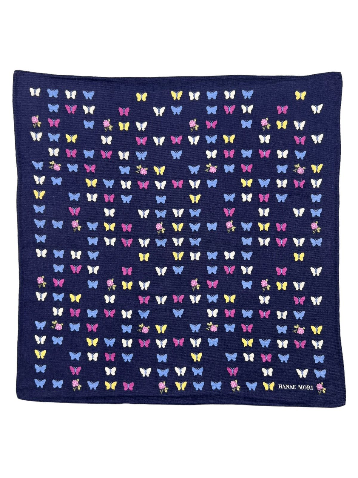 Hanae Mori Hanae Mori Handkerchief Neckerchief Bandana Pocketsquare Size ONE SIZE - 2 Thumbnail