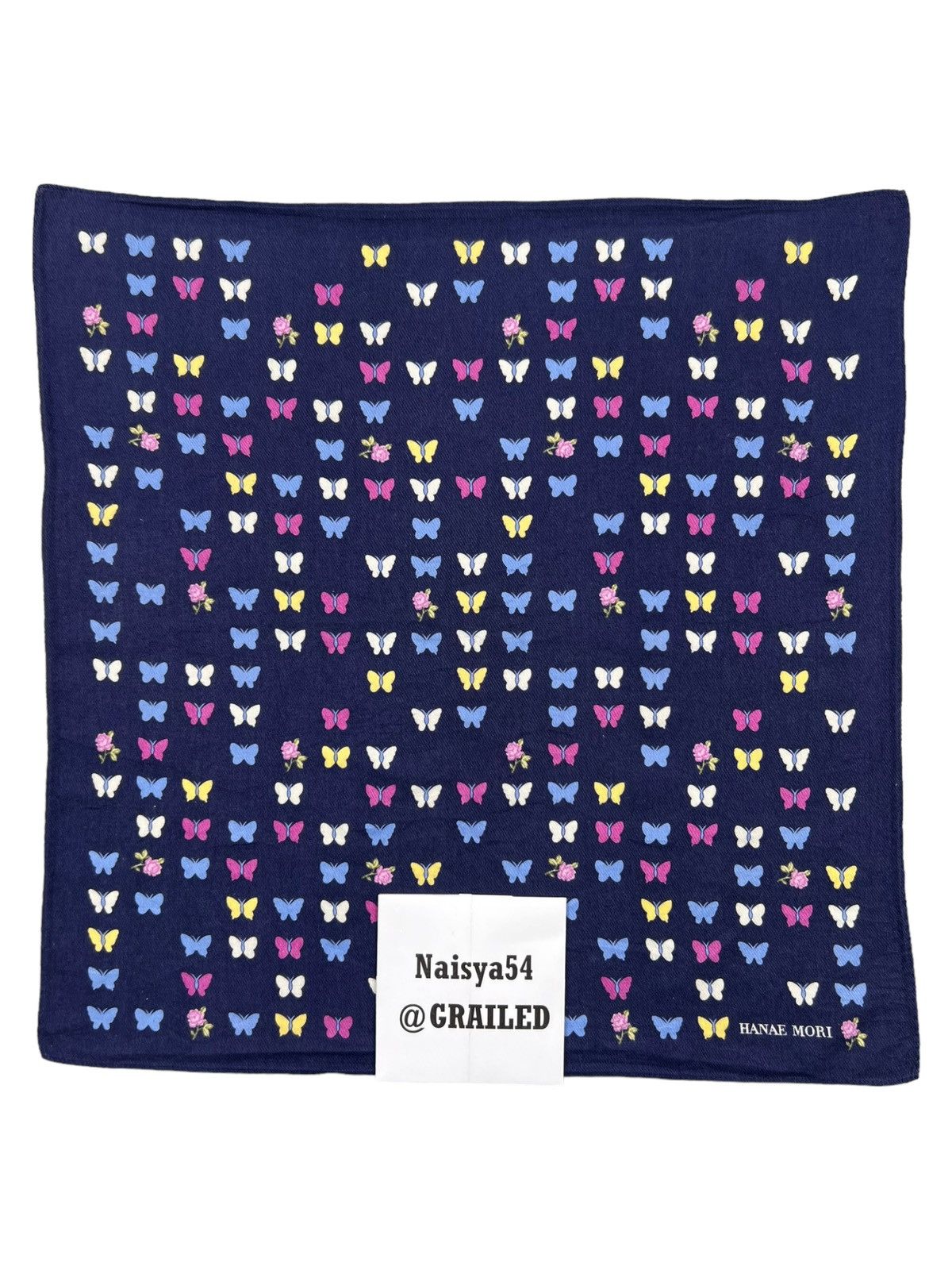 Hanae Mori Hanae Mori Handkerchief Neckerchief Bandana Pocketsquare Size ONE SIZE - 6 Thumbnail