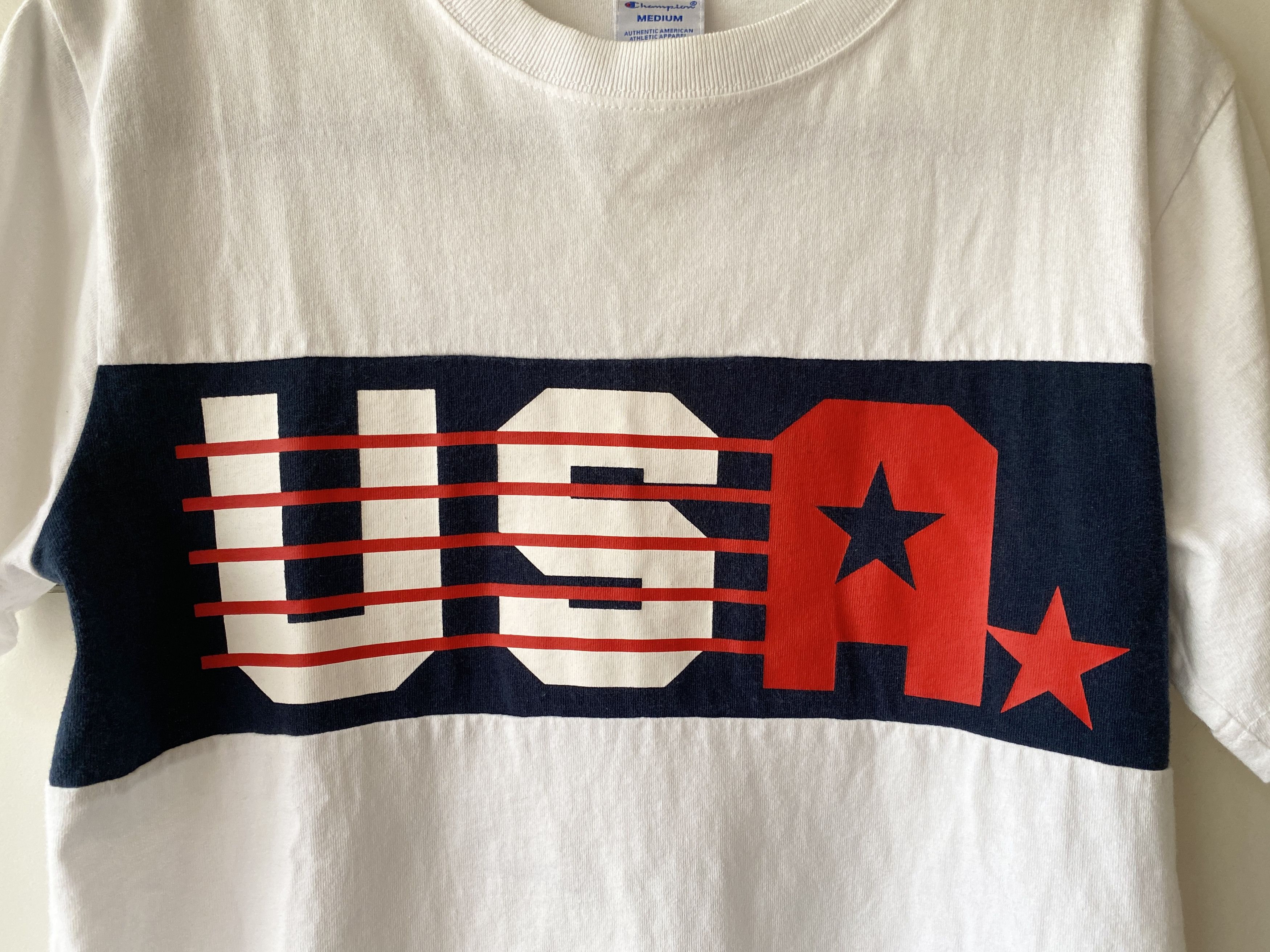 Champion CHAMPION USA SPELL OUT T SHIRT Size US M / EU 48-50 / 2 - 3 Thumbnail