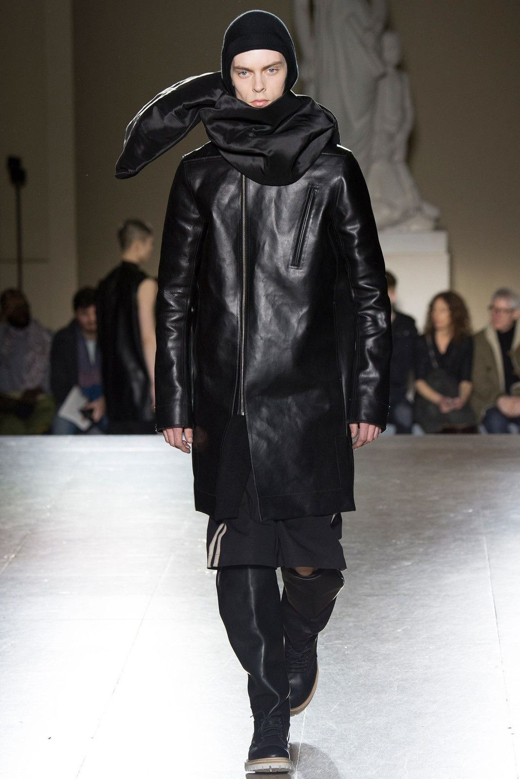 Rick Owens Rick Owens Moody Thick Leather Elephant Cop Boots 41 Size US 8 / EU 41 - 11 Thumbnail