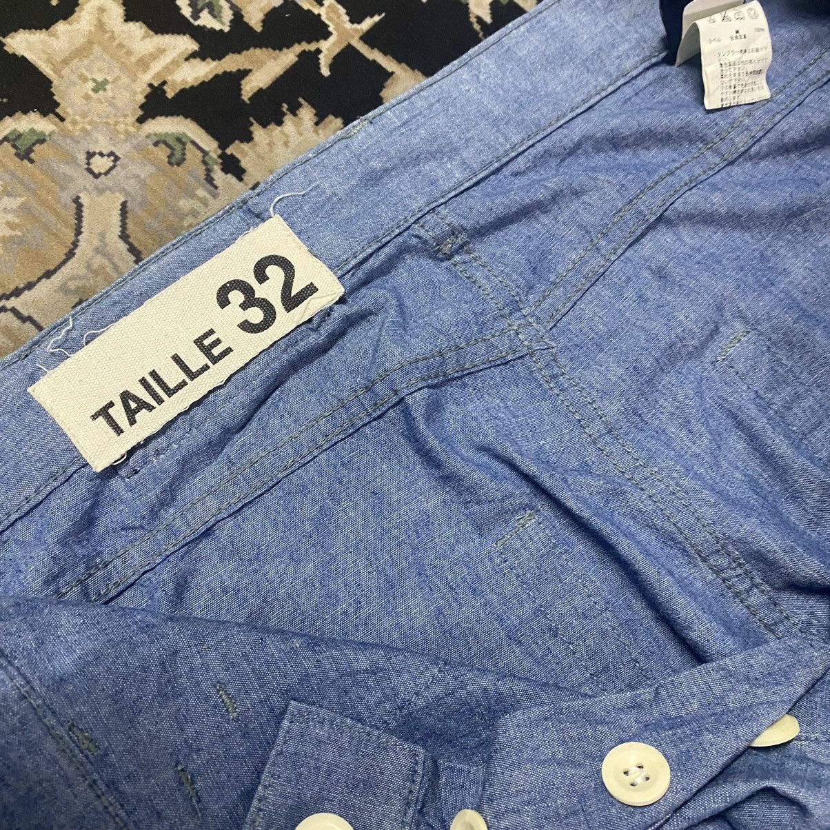 Bleu De Paname Bleu De Paname Denim Fatigue Pants Size US 34 / EU 50 - 14 Thumbnail