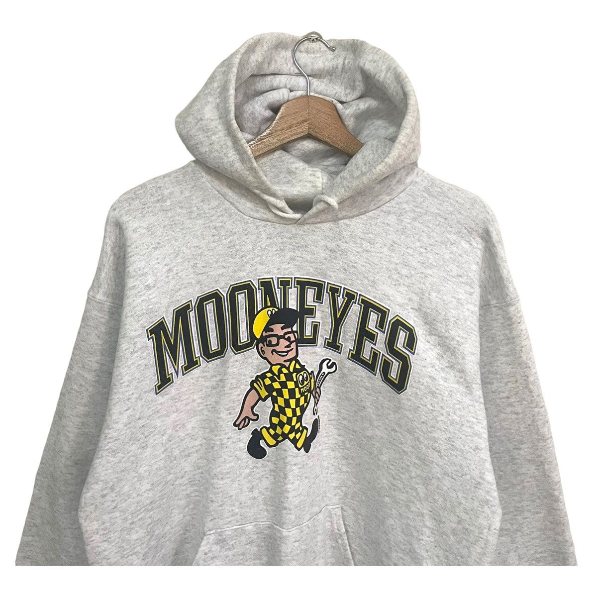 Hein Gericke × Kadoya 💥 VINTAGE MOONEYES EQUIPMENT PULLOVER HOODIE Size US M / EU 48-50 / 2 - 4 Thumbnail