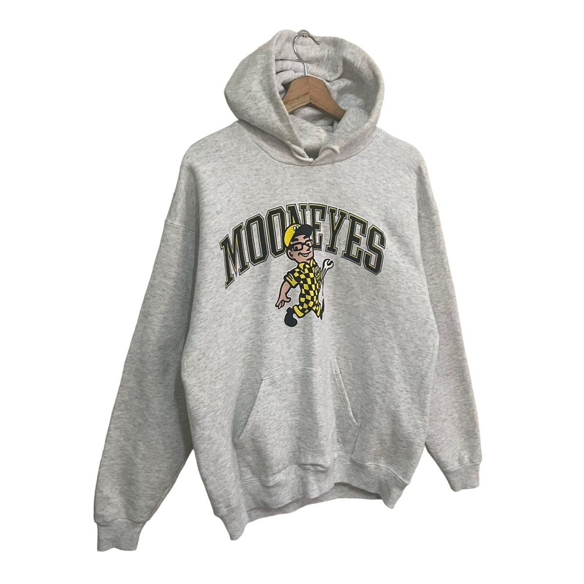 Hein Gericke × Kadoya 💥 VINTAGE MOONEYES EQUIPMENT PULLOVER HOODIE Size US M / EU 48-50 / 2 - 3 Thumbnail