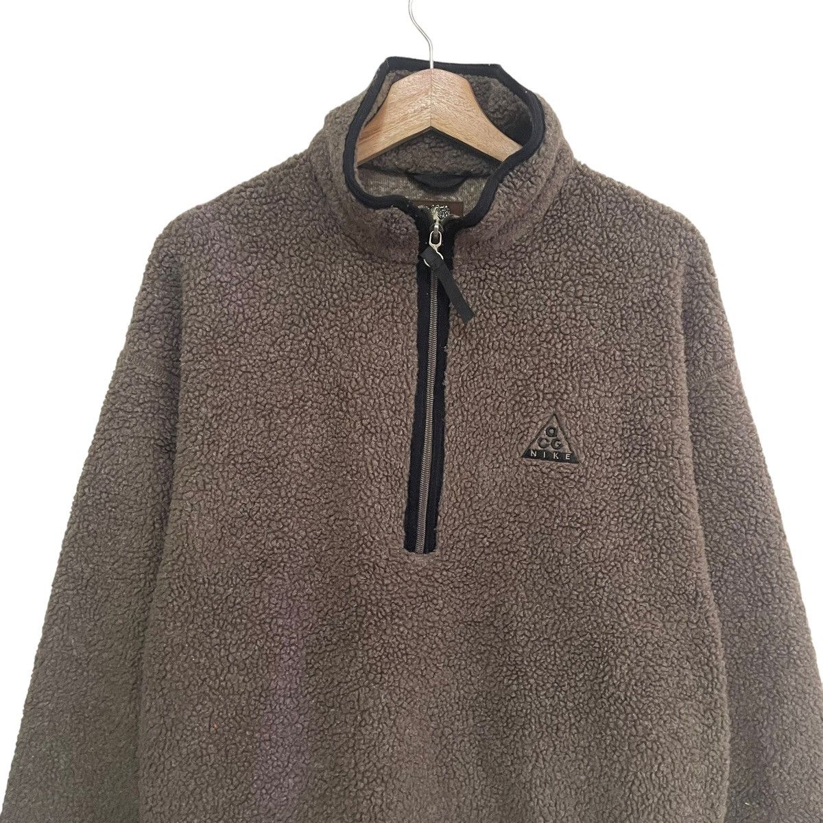 Nike × Nike ACG 💥 NIKE ACG DEEPPILE BOA FLEECE HALFZIP SWEATER Size US L / EU 52-54 / 3 - 4 Thumbnail