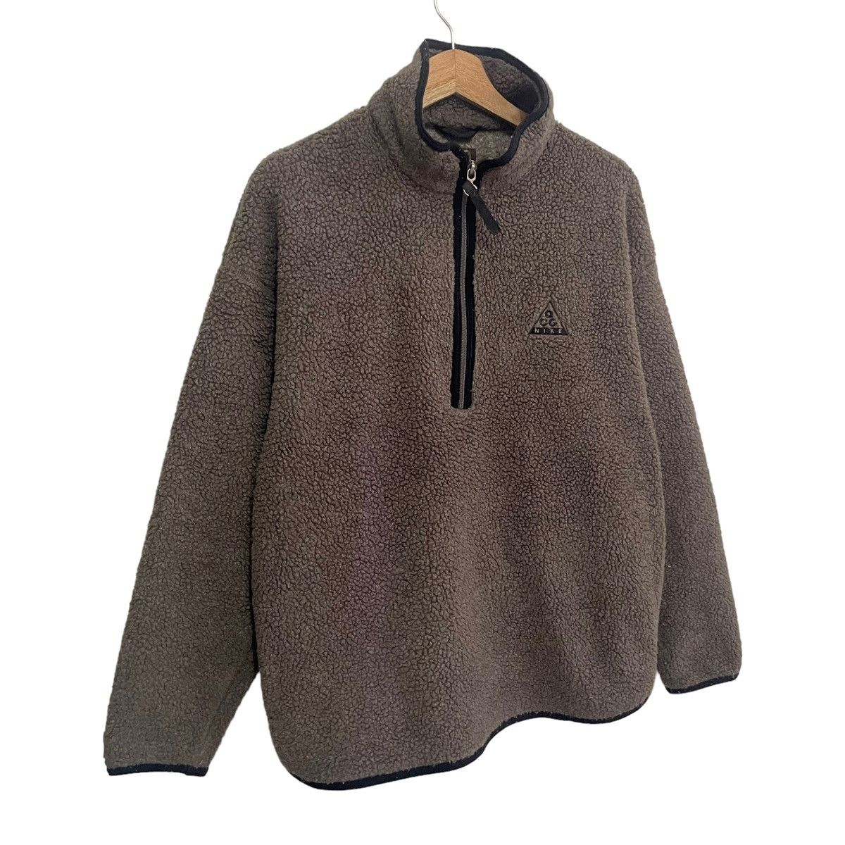 Nike × Nike ACG 💥 NIKE ACG DEEPPILE BOA FLEECE HALFZIP SWEATER Size US L / EU 52-54 / 3 - 3 Thumbnail