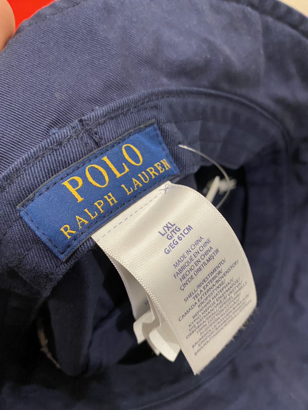 Polo Ralph Lauren × Ralph Lauren Polo Ralph Lauren Pony Embroidered Bucket Hat Cap Size ONE SIZE - 4 Thumbnail