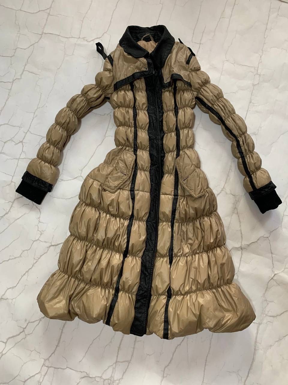 Burberry Brit long down puffer jacket heavy coat