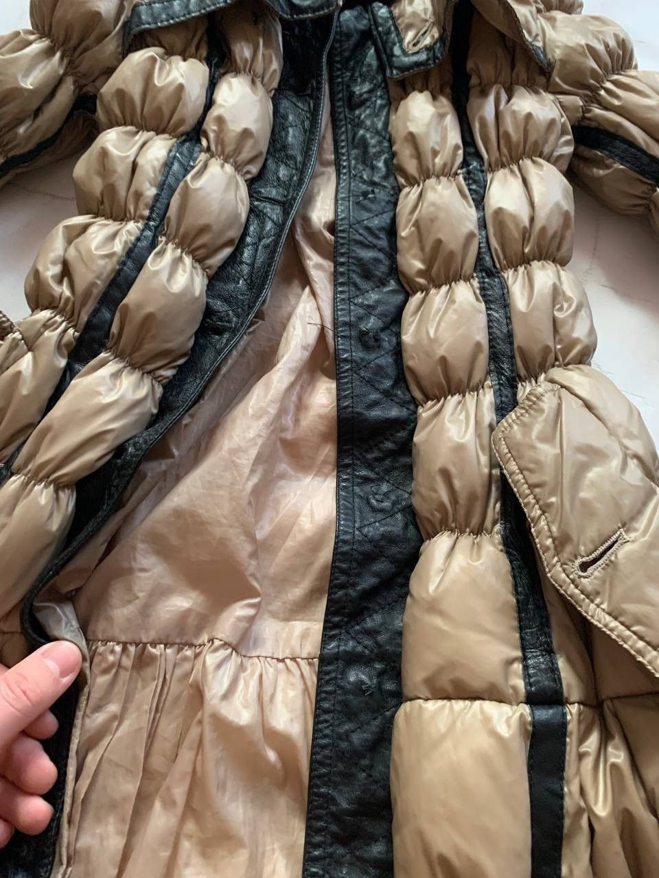 Burberry × Burberry Prorsum Burberry Brit long down puffer jacket heavy coat Size S / US 4 / IT 40 - 9 Thumbnail