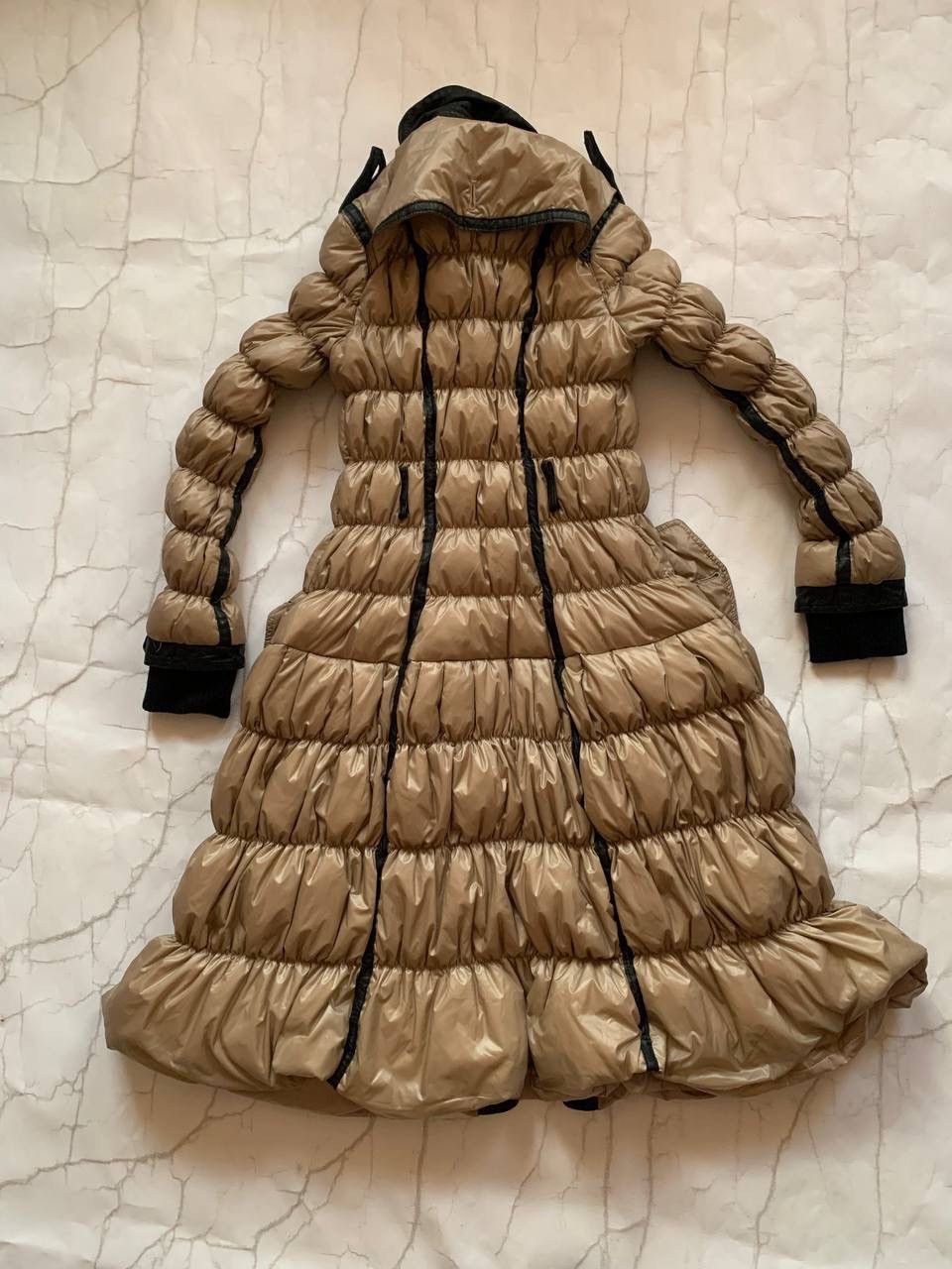 Burberry × Burberry Prorsum Burberry Brit long down puffer jacket heavy coat Size S / US 4 / IT 40 - 16 Thumbnail