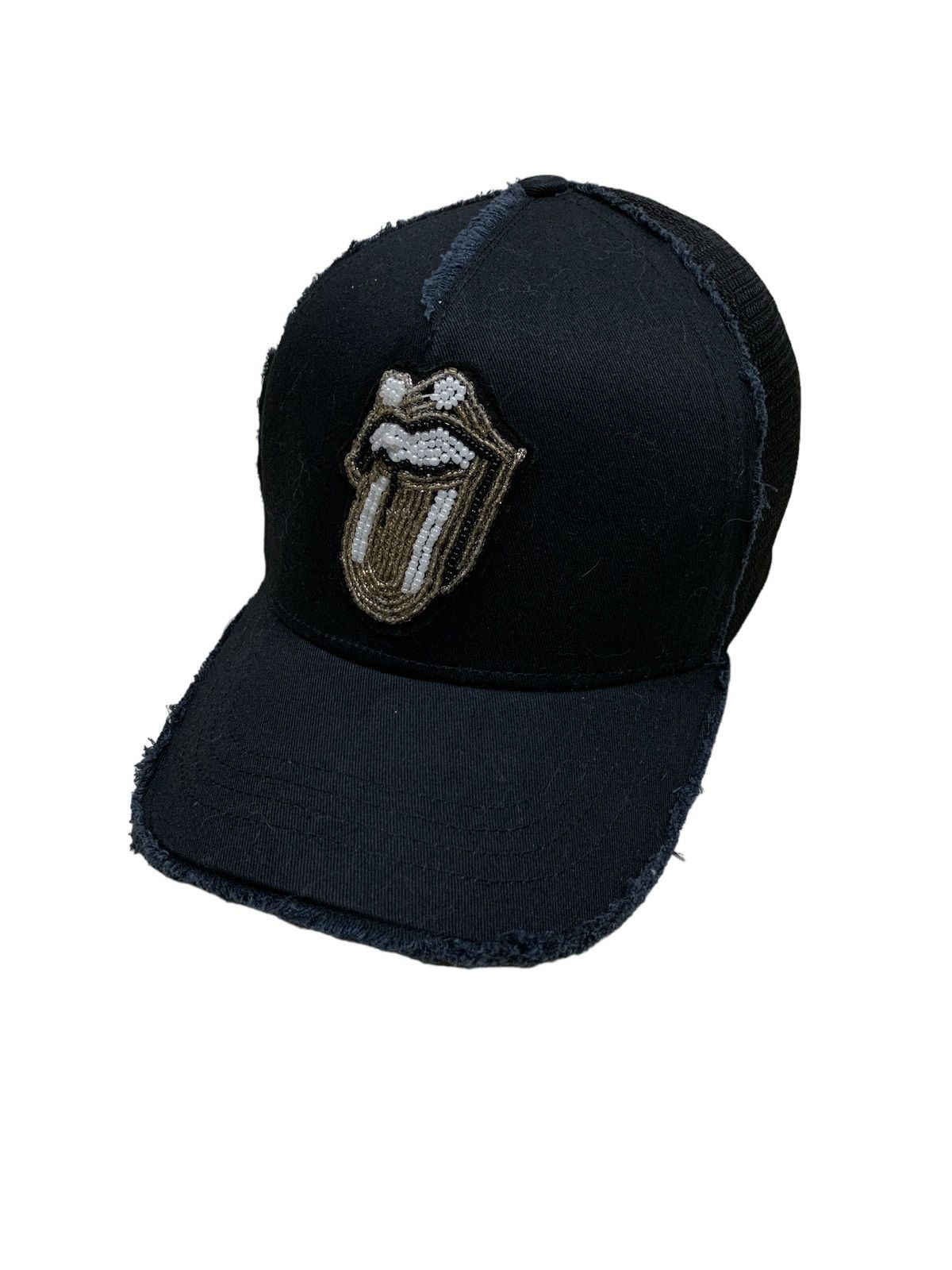 Band Tees × Japanese Brand YOSHINORI KOTAKE X THE ROLLING STONES MESH BASEBALL CAP Size ONE SIZE - 2 Thumbnail