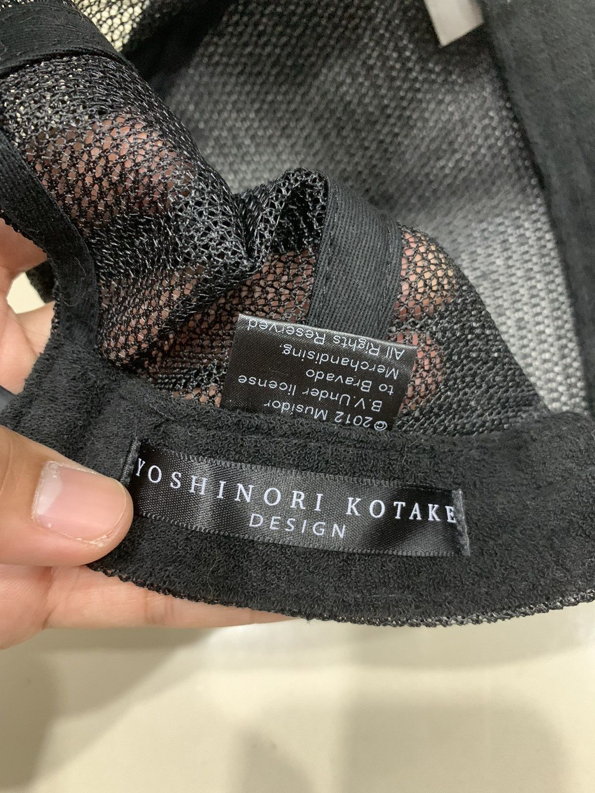 Band Tees × Japanese Brand YOSHINORI KOTAKE X THE ROLLING STONES MESH BASEBALL CAP Size ONE SIZE - 6 Thumbnail