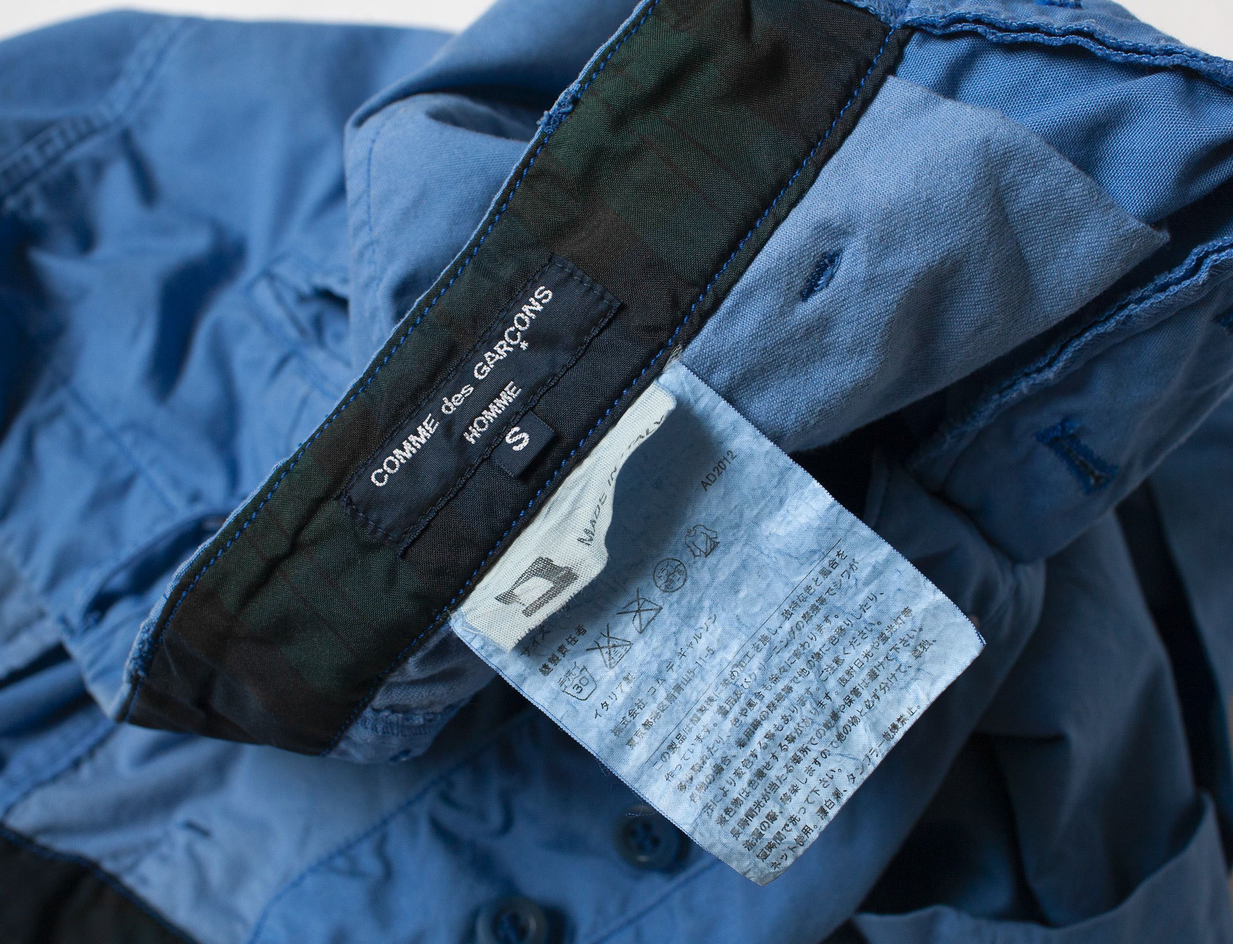 Comme des Garcons SS2013 VALSTAR for COMME des GARÇONS HOMME OVERDYED SHORTS Size US 32 / EU 48 - 8 Thumbnail