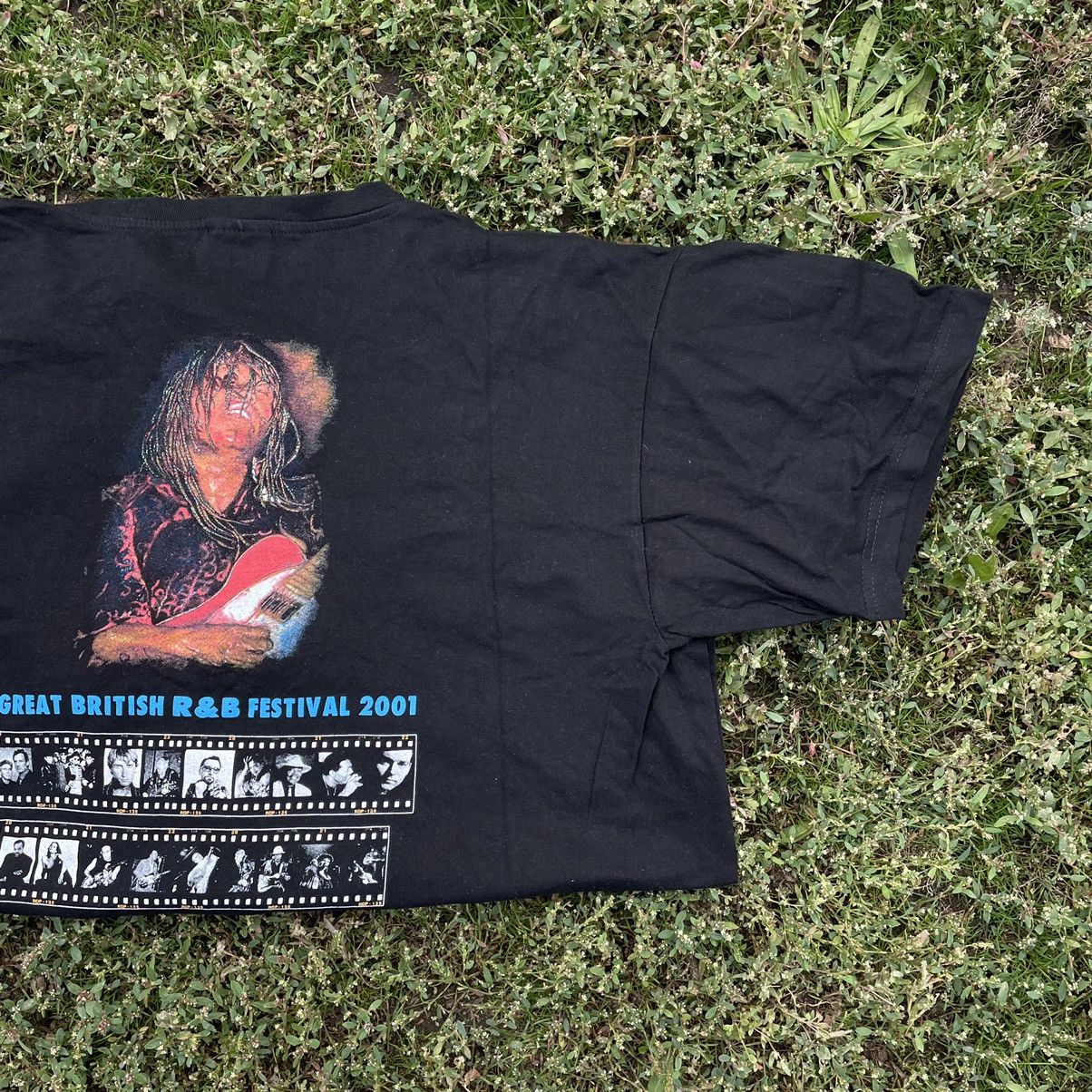 Vintage Vintage 90s Graphic Tee Festival Tour Grunge Streetwear XL Size US XL / EU 56 / 4 - 5 Thumbnail