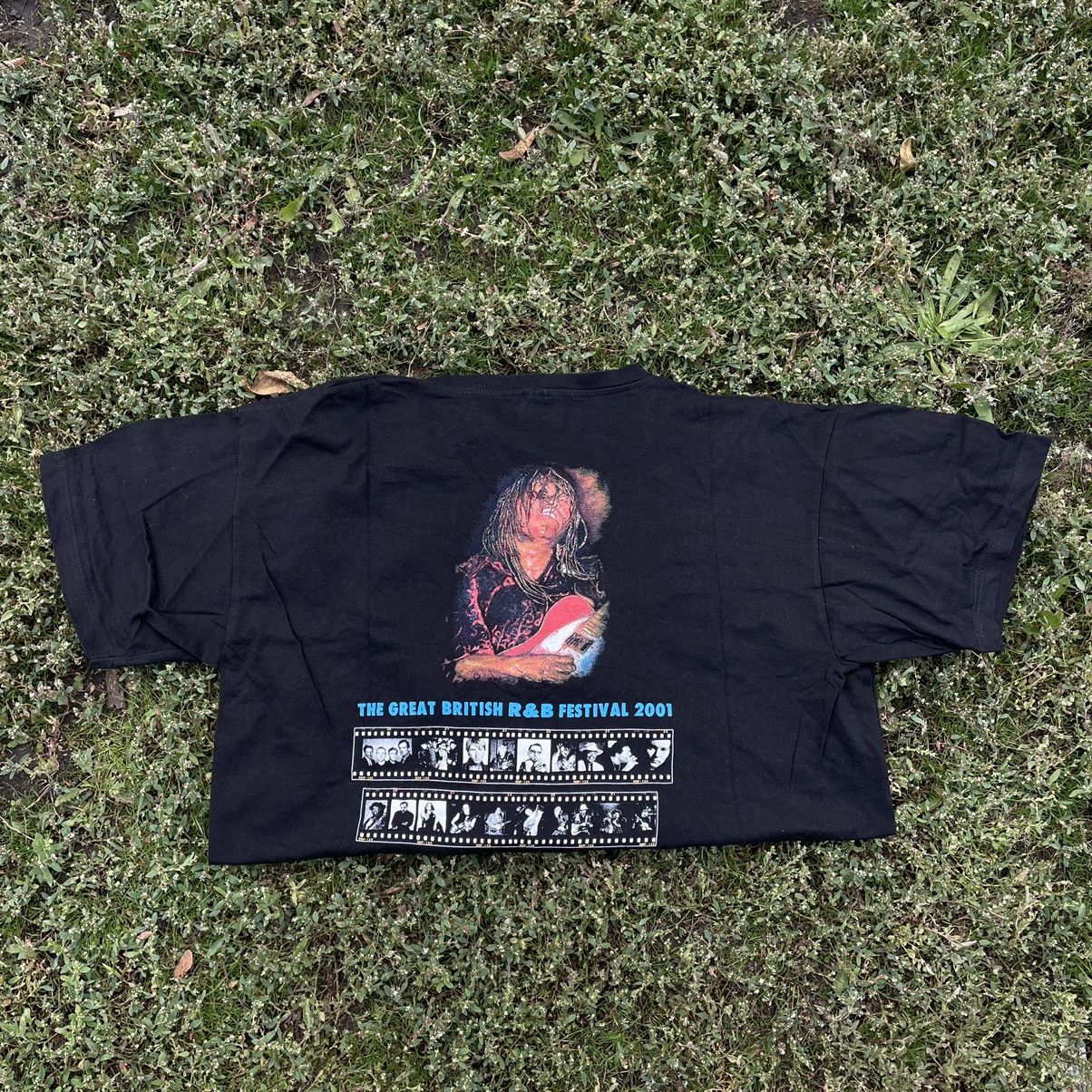 Vintage Vintage 90s Graphic Tee Festival Tour Grunge Streetwear XL Size US XL / EU 56 / 4 - 4 Thumbnail