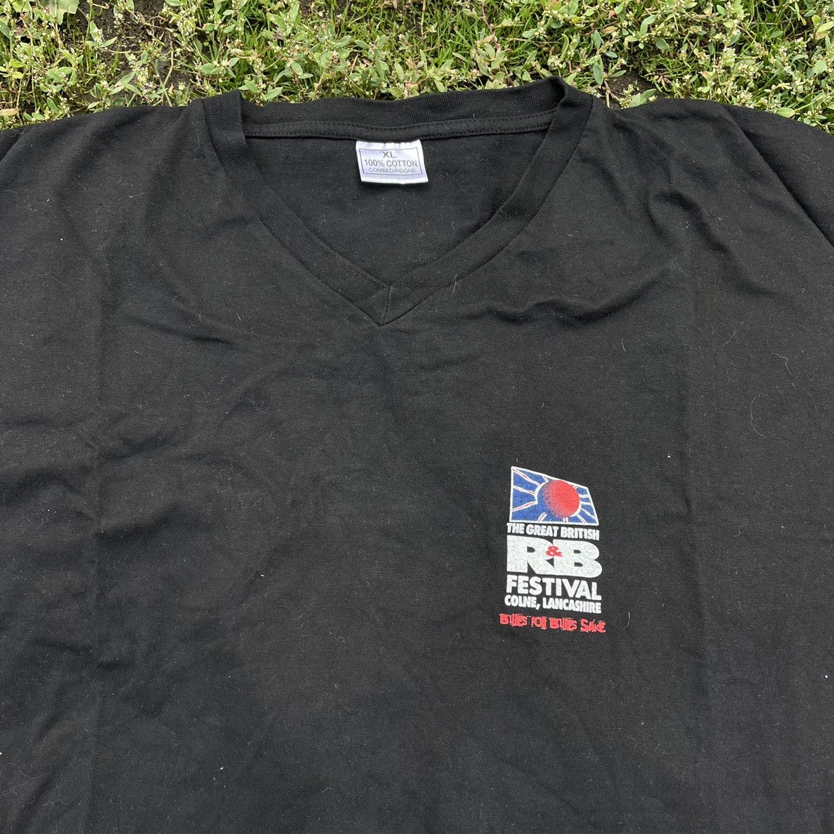 Vintage Vintage 90s Graphic Tee Festival Tour Grunge Streetwear XL Size US XL / EU 56 / 4 - 2 Thumbnail