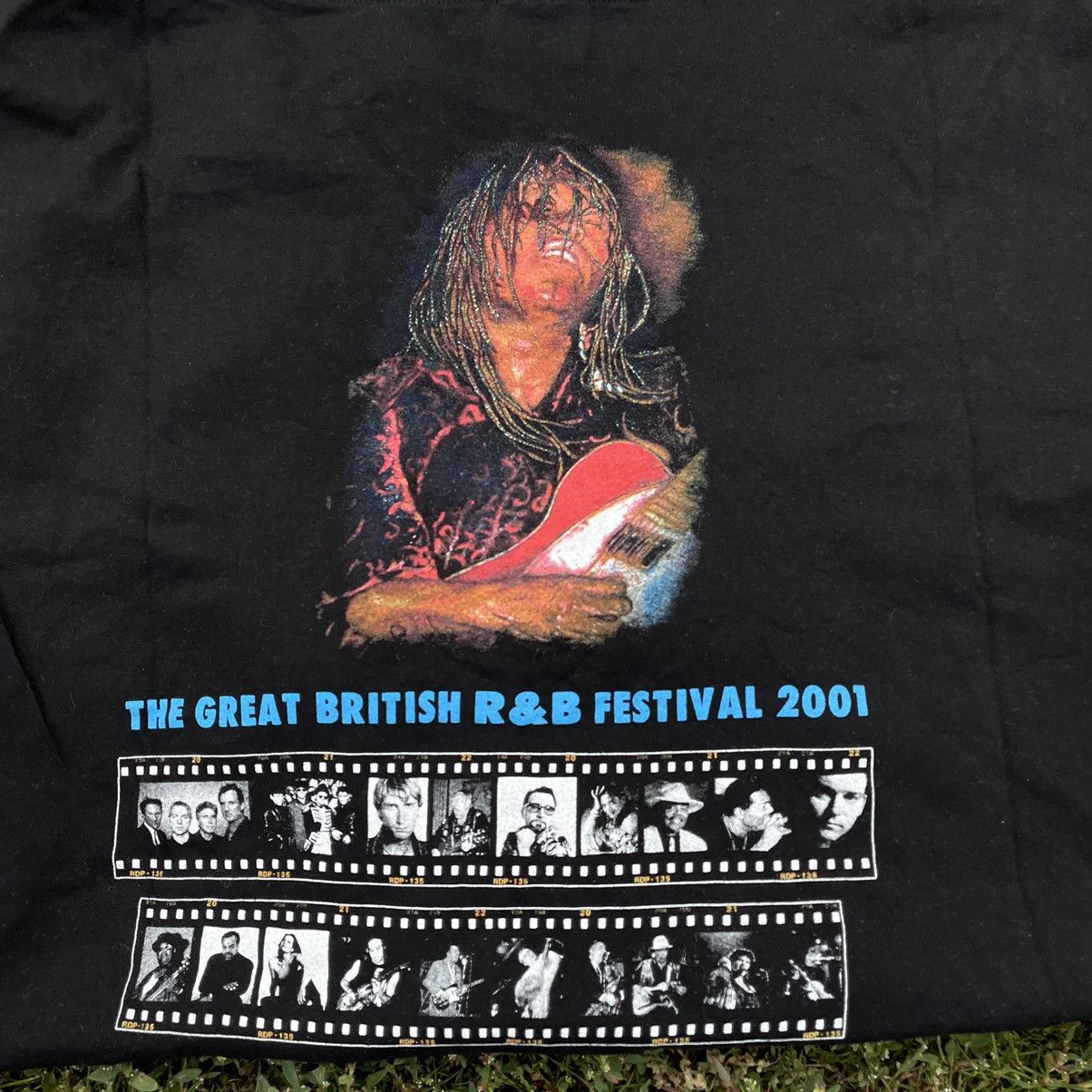Vintage Vintage 90s Graphic Tee Festival Tour Grunge Streetwear XL Size US XL / EU 56 / 4 - 6 Thumbnail