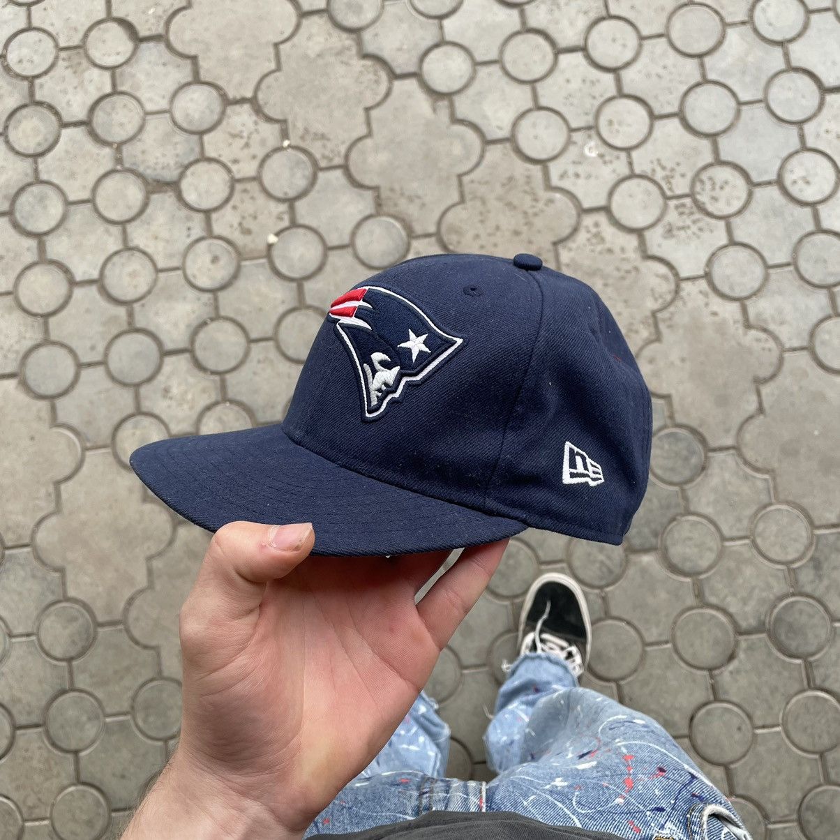 NBA Vintage 90s Patriots NBA MBL NFL Cap Hat Starter Size ONE SIZE - 3 Thumbnail