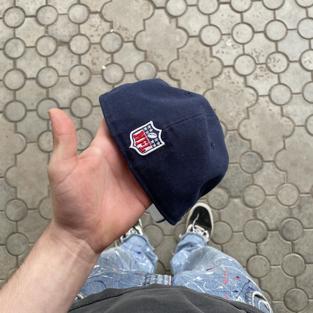 NBA Vintage 90s Patriots NBA MBL NFL Cap Hat Starter Size ONE SIZE - 4 Thumbnail