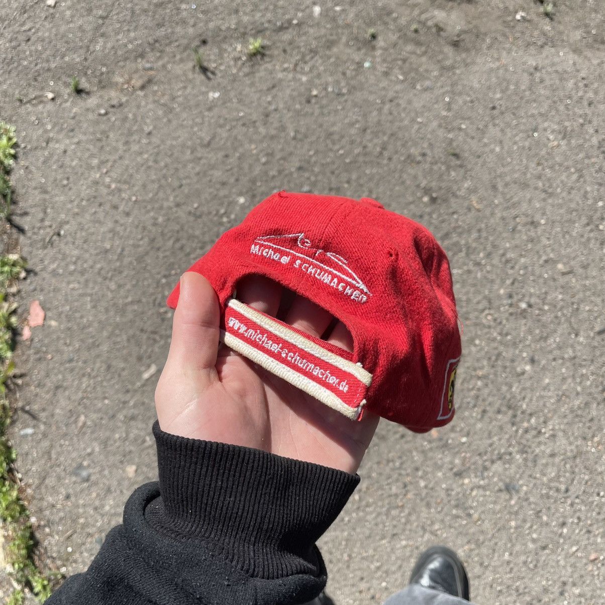 Ferrari Vintage 90s F1 Ferrari Tour Cap Hat Streetwear Hype Size ONE SIZE - 3 Thumbnail