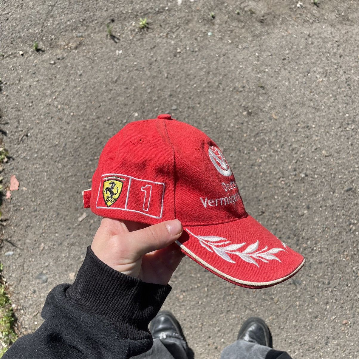 Ferrari Vintage 90s F1 Ferrari Tour Cap Hat Streetwear Hype Size ONE SIZE - 1 Thumbnail