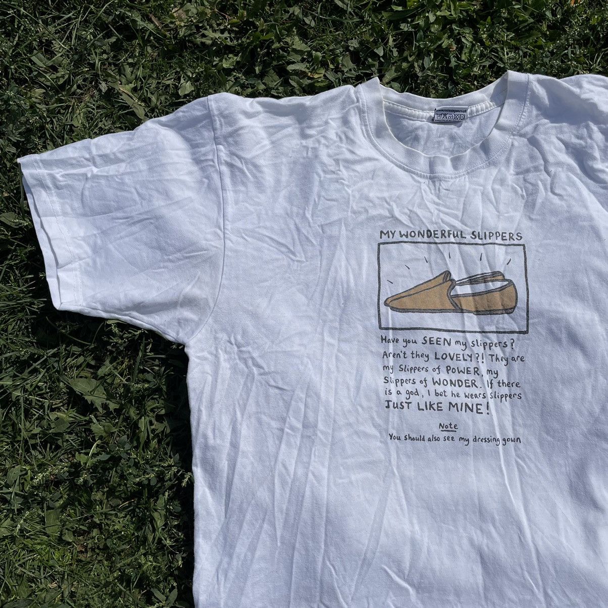 Vintage Vintage 90s Sun Faded Graphic Tee Humor Streetwear Relaxed L Size US L / EU 52-54 / 3 - 3 Thumbnail