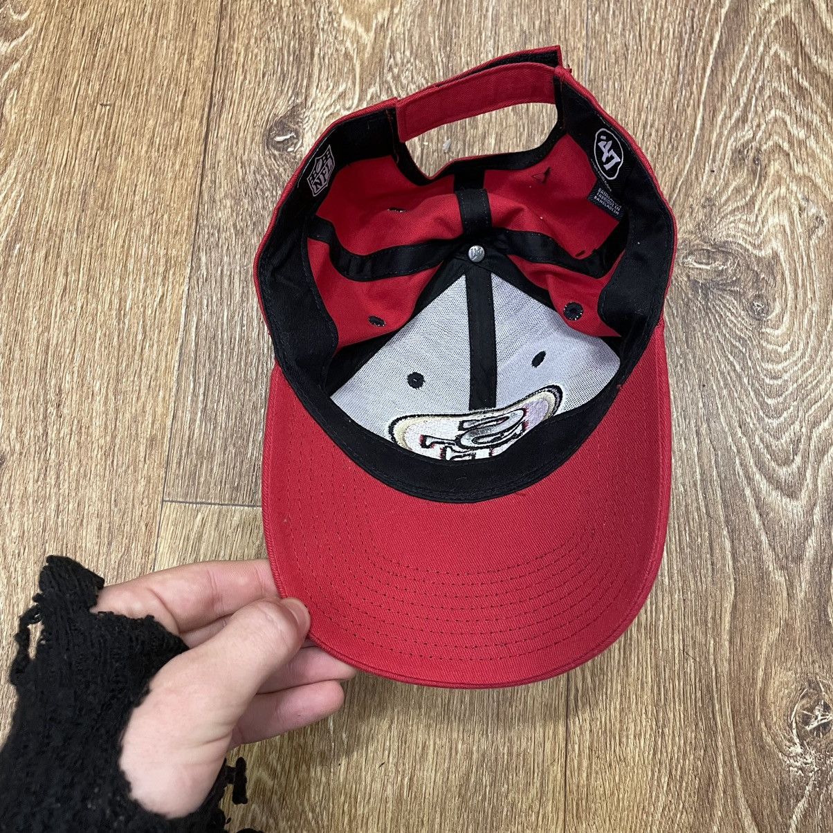 Vintage Vintage 90s San Francisco 49ers NFL Cap Streetwear Baggy OS Size ONE SIZE - 5 Thumbnail
