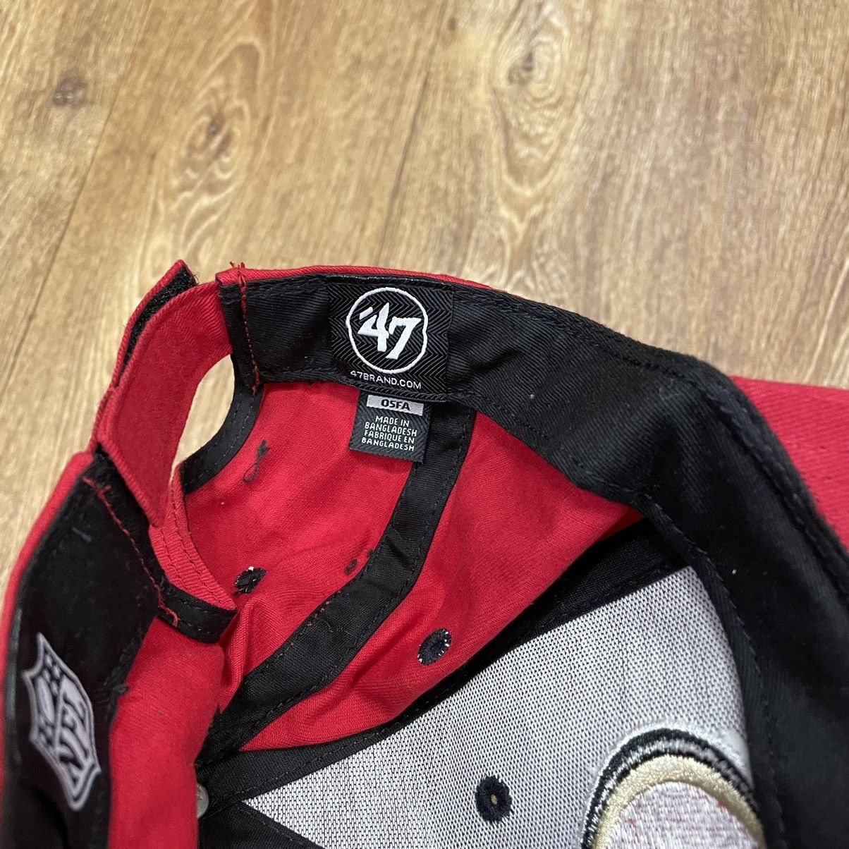 Vintage Vintage 90s San Francisco 49ers NFL Cap Streetwear Baggy OS Size ONE SIZE - 4 Thumbnail