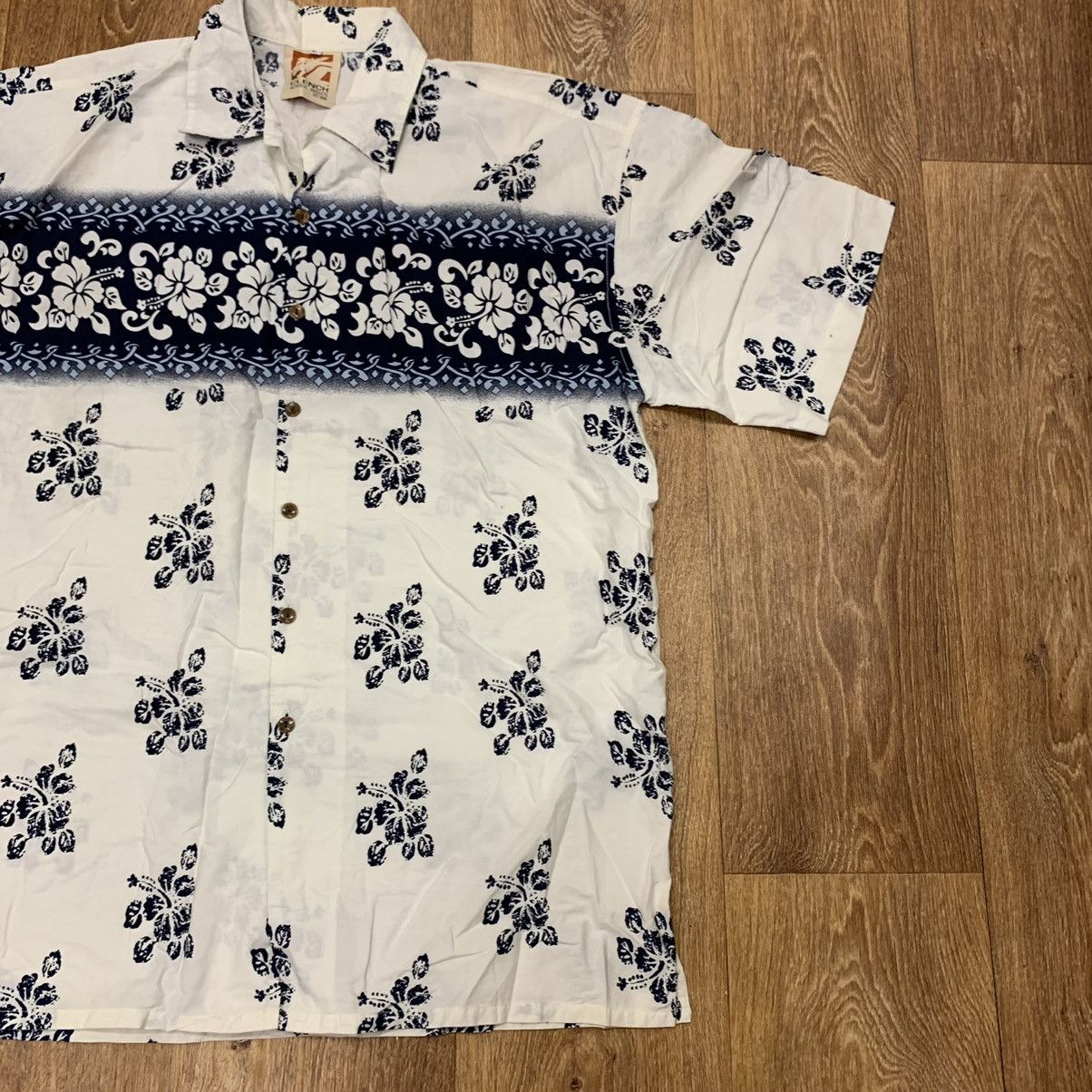 Vintage Vintage 90s All Over Print Hawaiian Shirt Streetwear Y2K L Size US L / EU 52-54 / 3 - 4 Thumbnail
