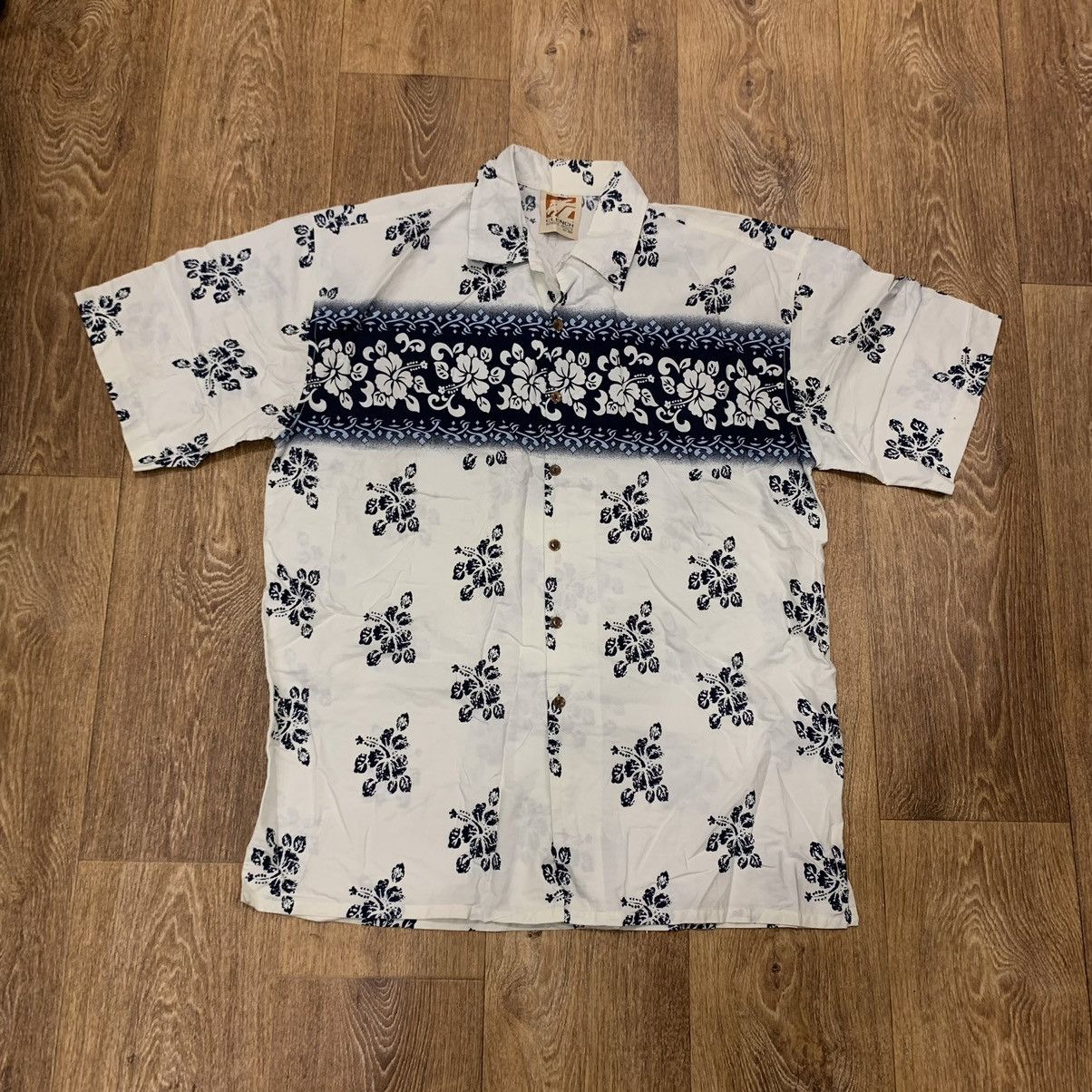 Vintage Vintage 90s All Over Print Hawaiian Shirt Streetwear Y2K L Size US L / EU 52-54 / 3 - 1 Thumbnail