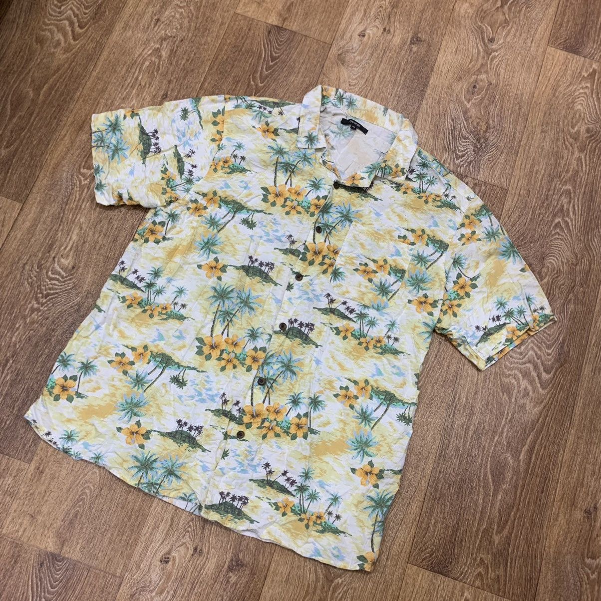 Vintage Vintage 90s Hawaiian shirt streetwear y2k style Size US XL / EU 56 / 4 - 2 Thumbnail