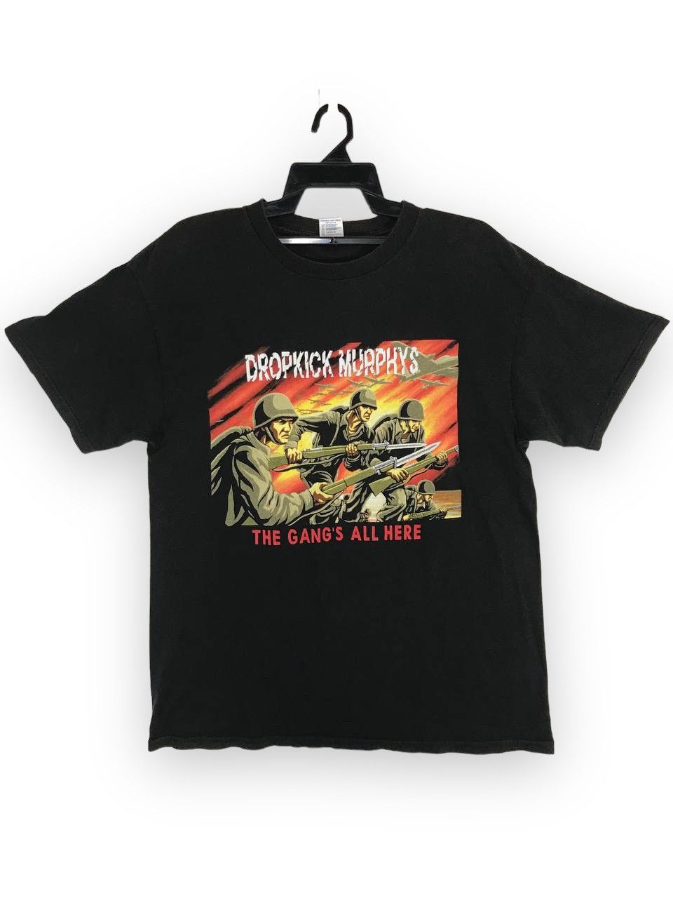 Band Tees × Vintage Vintage rare Dropkick Murphys The Gangs All here album Size US L / EU 52-54 / 3 - 1 Thumbnail