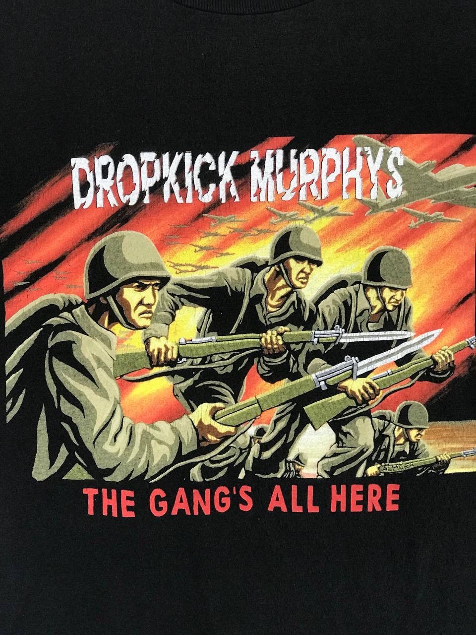 Band Tees × Vintage Vintage rare Dropkick Murphys The Gangs All here album Size US L / EU 52-54 / 3 - 3 Thumbnail
