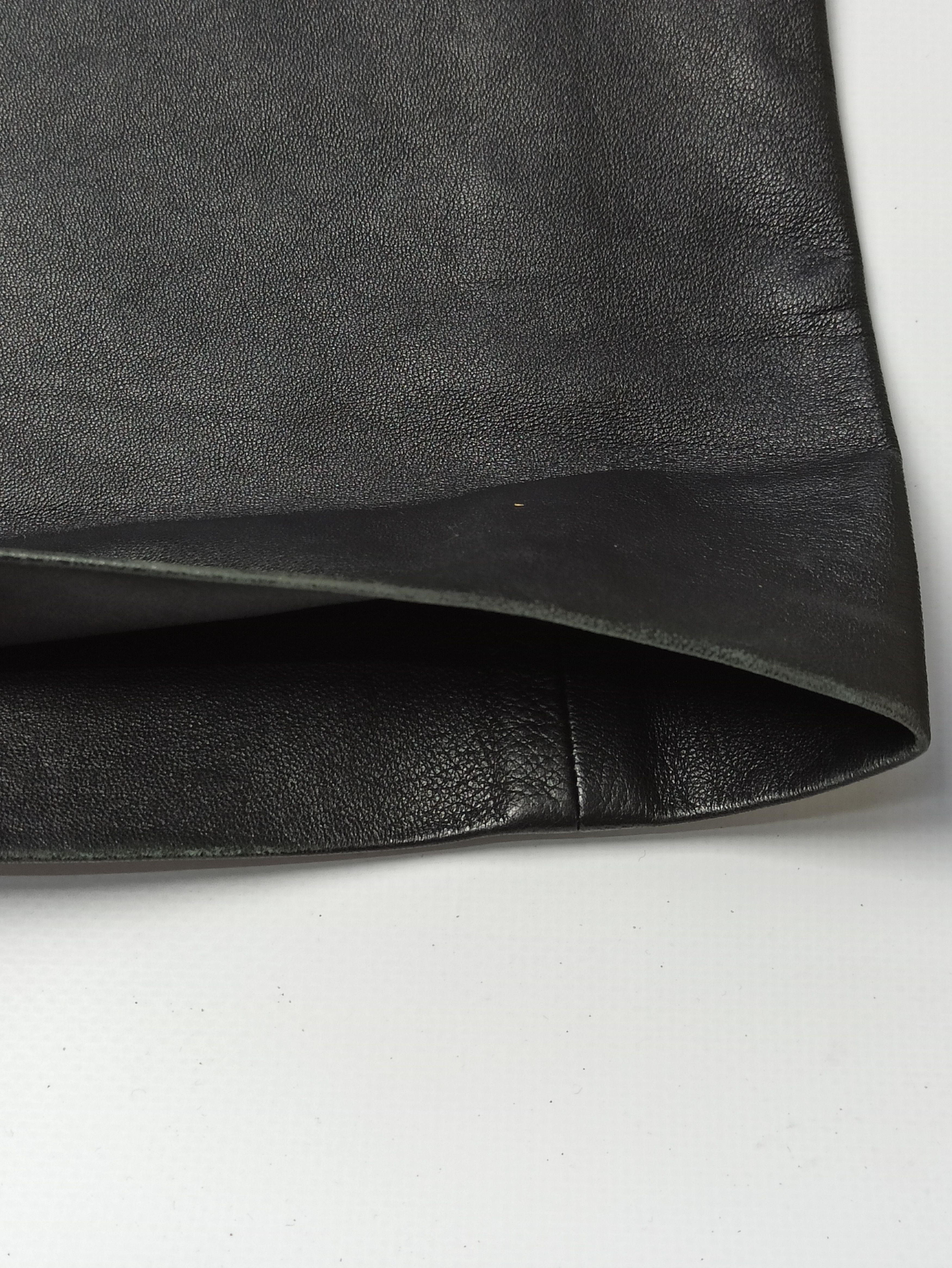 Burberry Burberry London Lambskin Leather Flared Pants Size 28" / US 6 / IT 42 - 14 Thumbnail