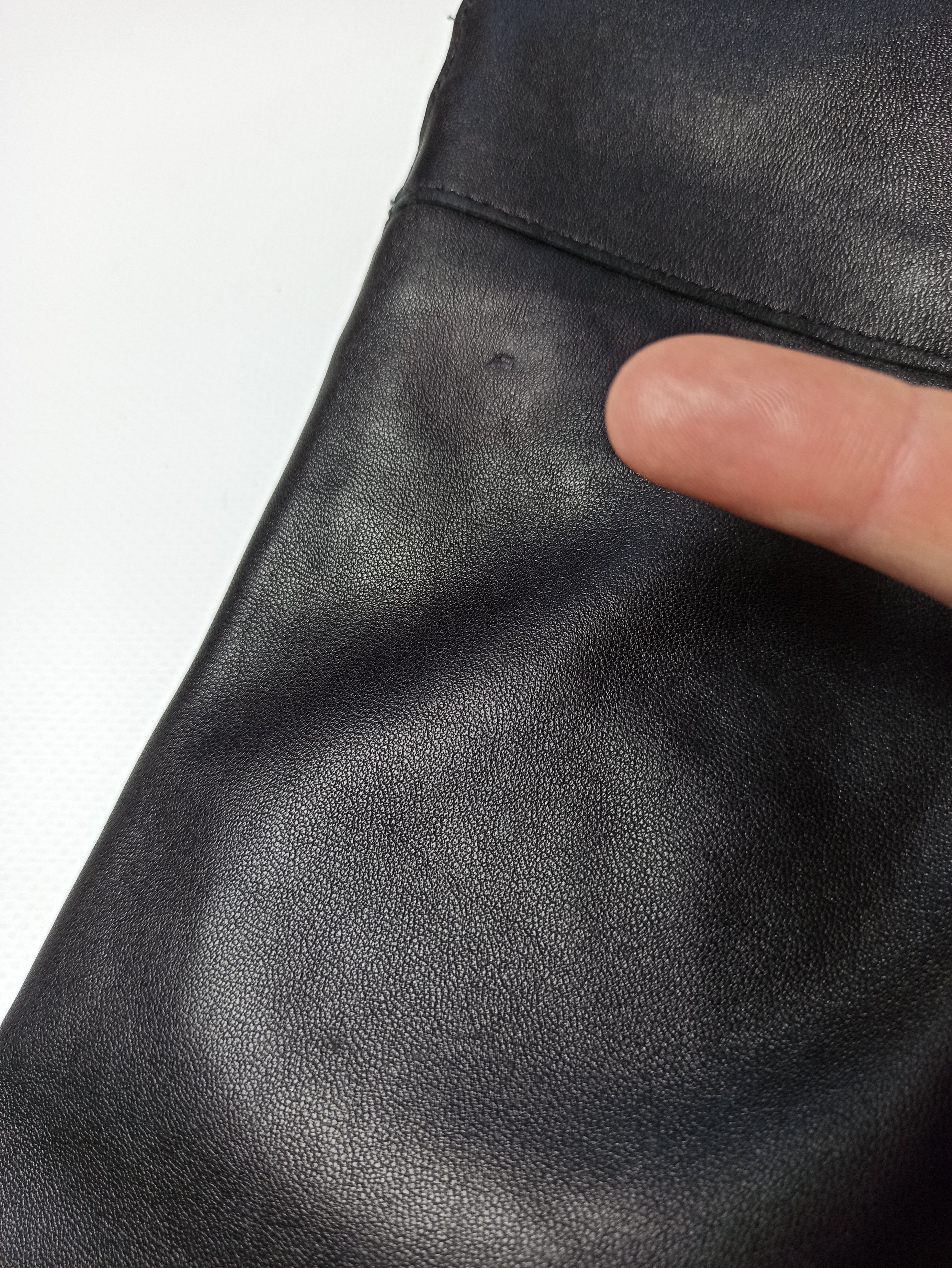 Burberry Burberry London Lambskin Leather Flared Pants Size 28" / US 6 / IT 42 - 16 Thumbnail