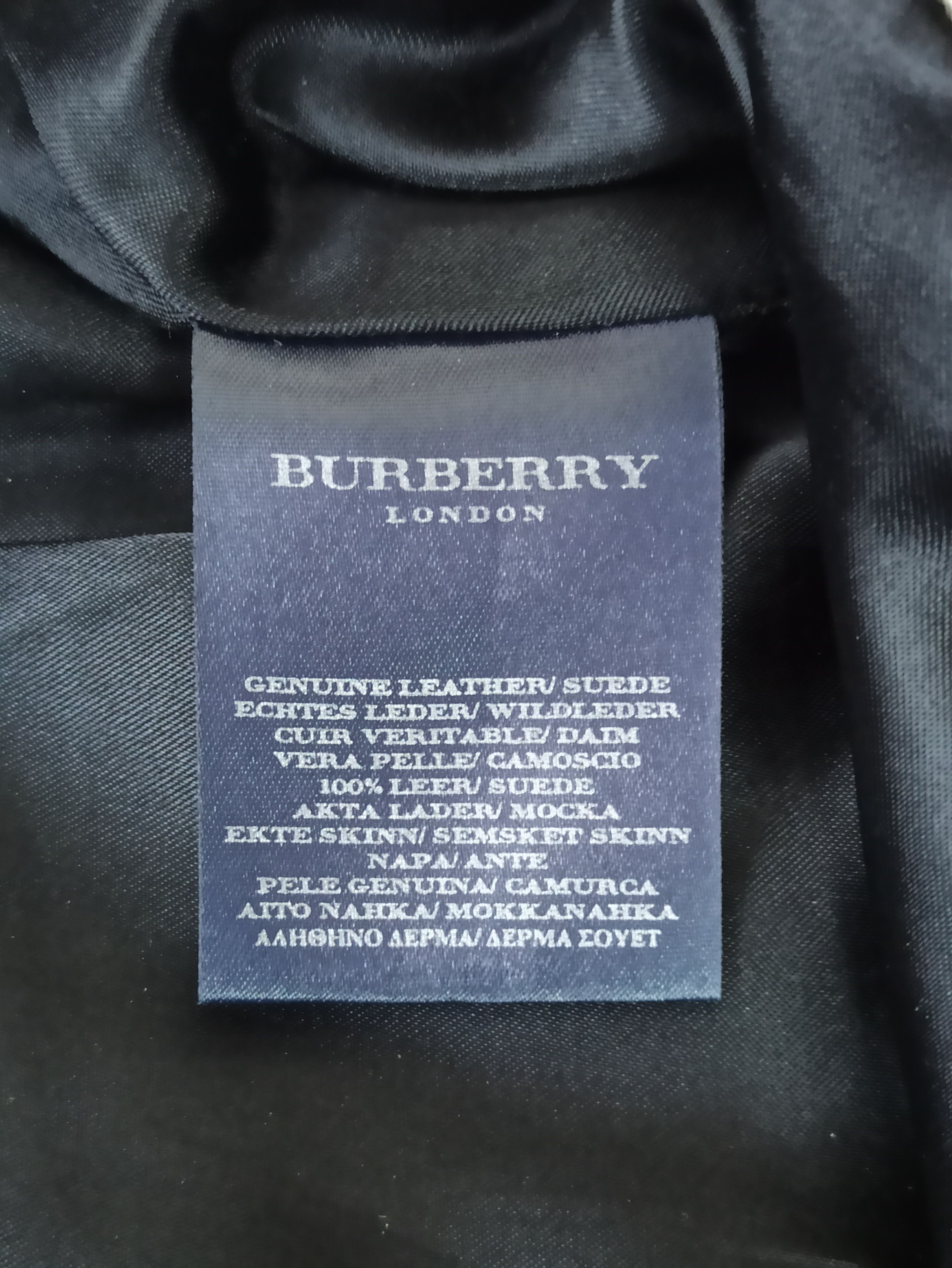 Burberry Burberry London Lambskin Leather Flared Pants Size 28" / US 6 / IT 42 - 9 Thumbnail