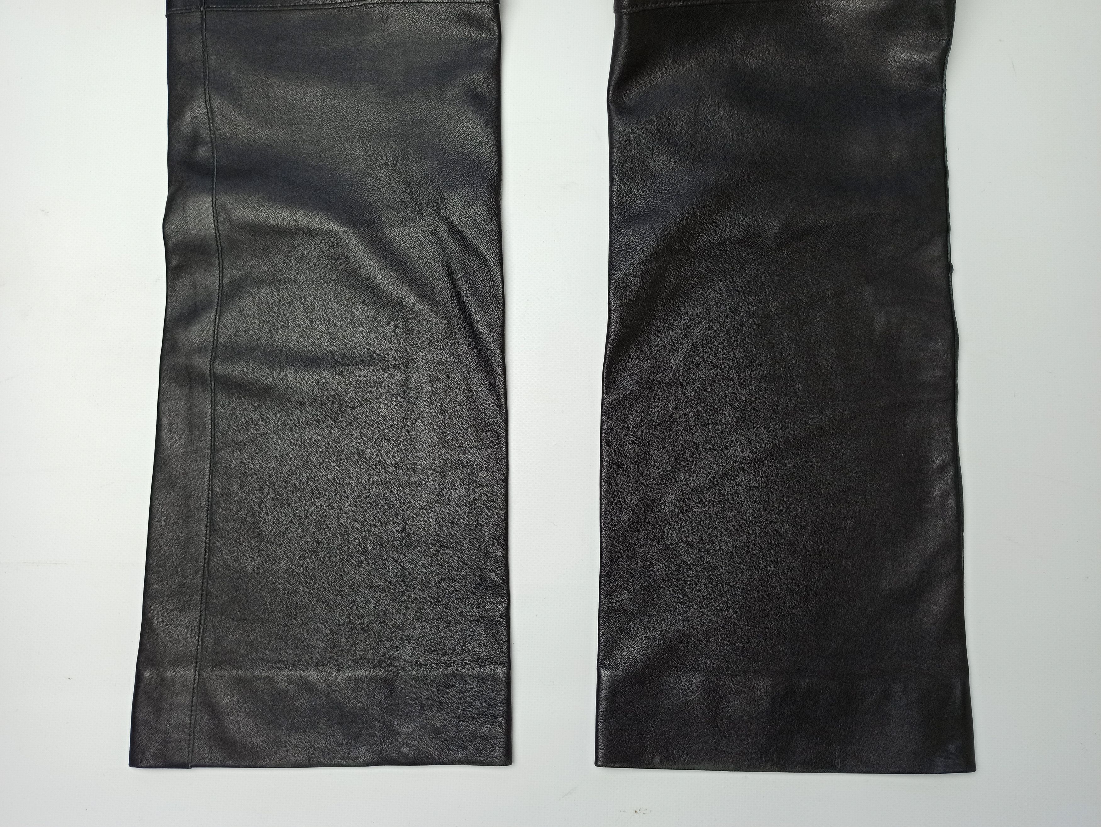 Burberry Burberry London Lambskin Leather Flared Pants Size 28" / US 6 / IT 42 - 13 Thumbnail