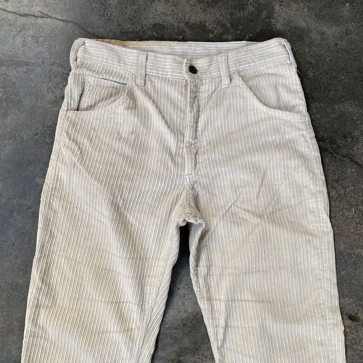 Lee Vintage 70s Lee Riders Distressed Corduroy Pants Size US 30 / EU 46 - 3 Thumbnail