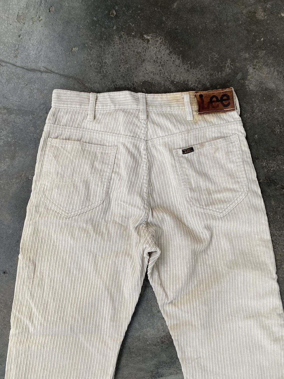 Lee Vintage 70s Lee Riders Distressed Corduroy Pants Size US 30 / EU 46 - 11 Thumbnail
