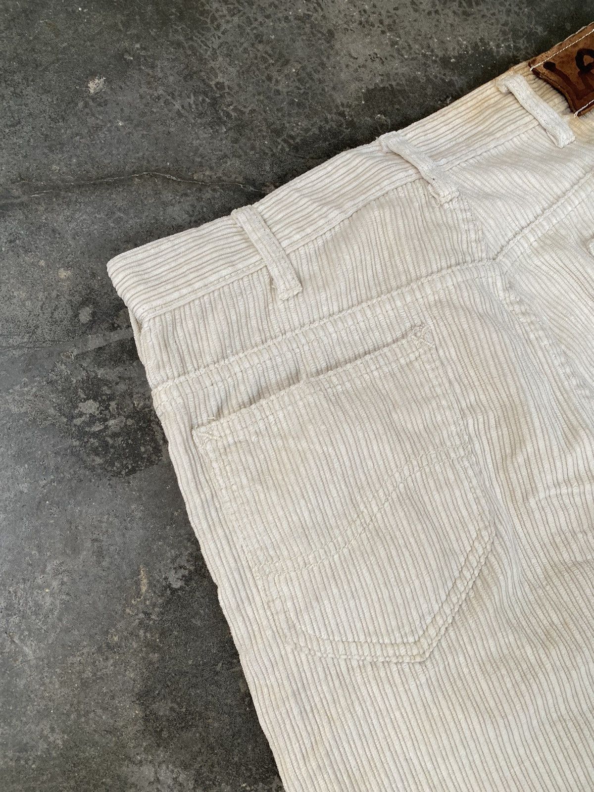 Lee Vintage 70s Lee Riders Distressed Corduroy Pants Size US 30 / EU 46 - 17 Thumbnail