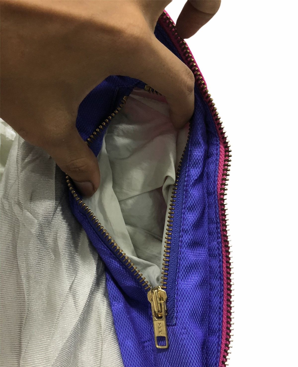Designer × Japanese Brand × Vintage Vintage PURSER Ski Jacket Neon Pink & Splatter Print Size M Size US M / EU 48-50 / 2 - 14 Thumbnail