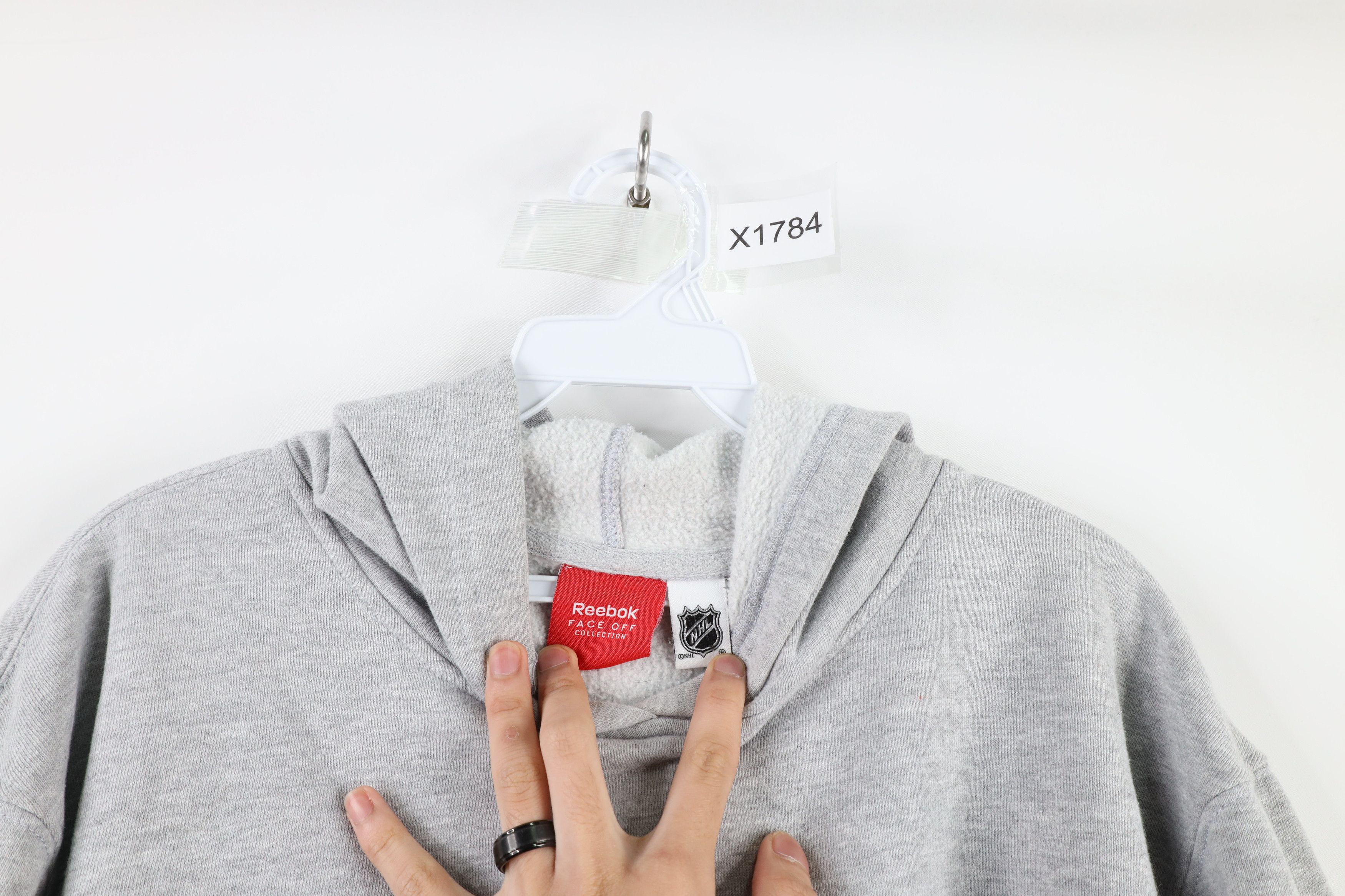 Reebok × Vintage Vintage Reebok Detroit Red Wings Hockey Hoodie Sweatshirt Size US L / EU 52-54 / 3 - 10 Thumbnail