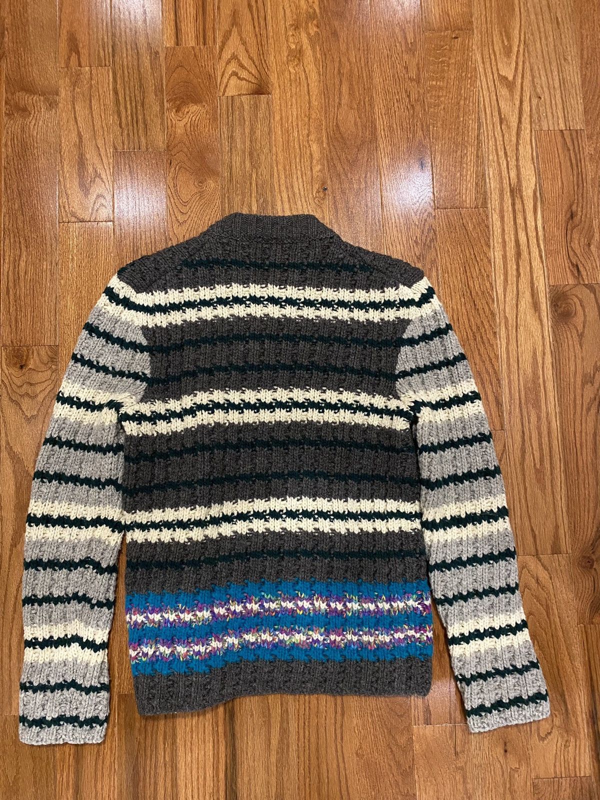Off-White Off-White Multicolor Knit Sweater Size US M / EU 48-50 / 2 - 2 Thumbnail