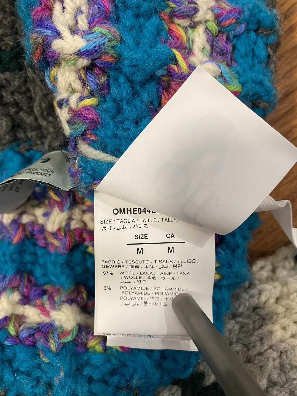 Off-White Off-White Multicolor Knit Sweater Size US M / EU 48-50 / 2 - 6 Thumbnail