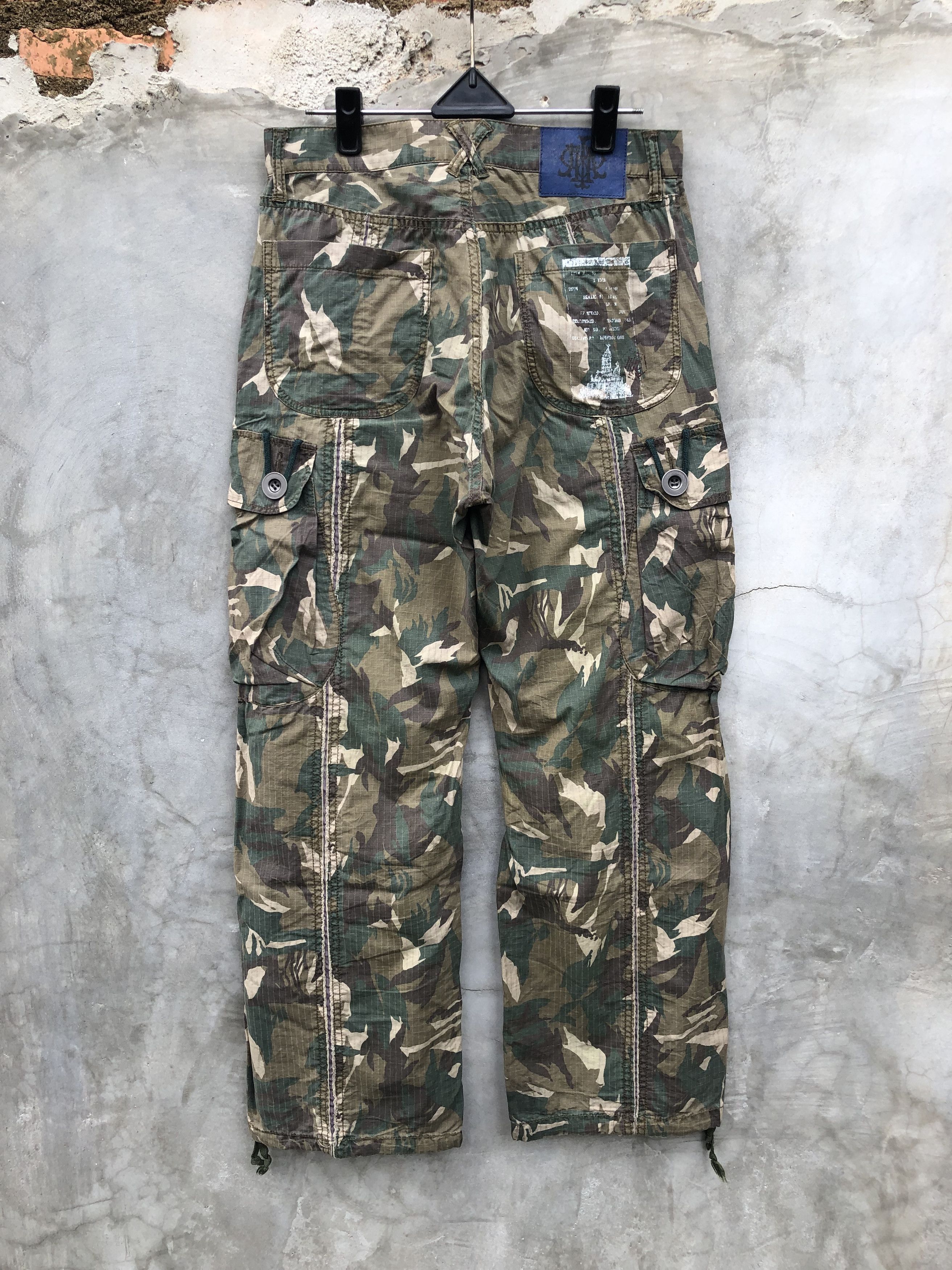 image of Archival Clothing x Military Ppfm Camo Cargo Pants, Men's (Size 30)