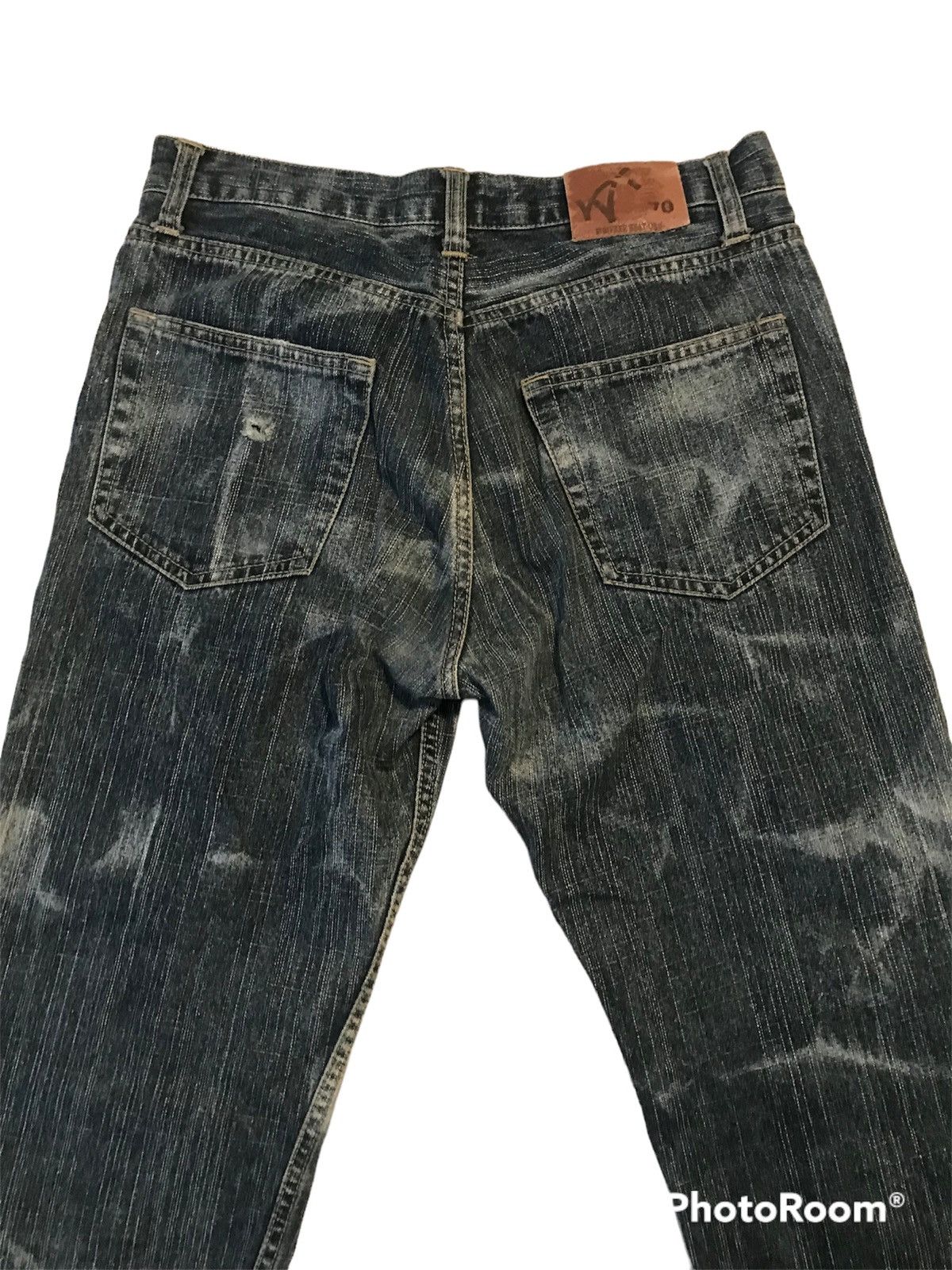 Japanese Brand skull jeans distresss Size US 30 / EU 46 - 4 Thumbnail