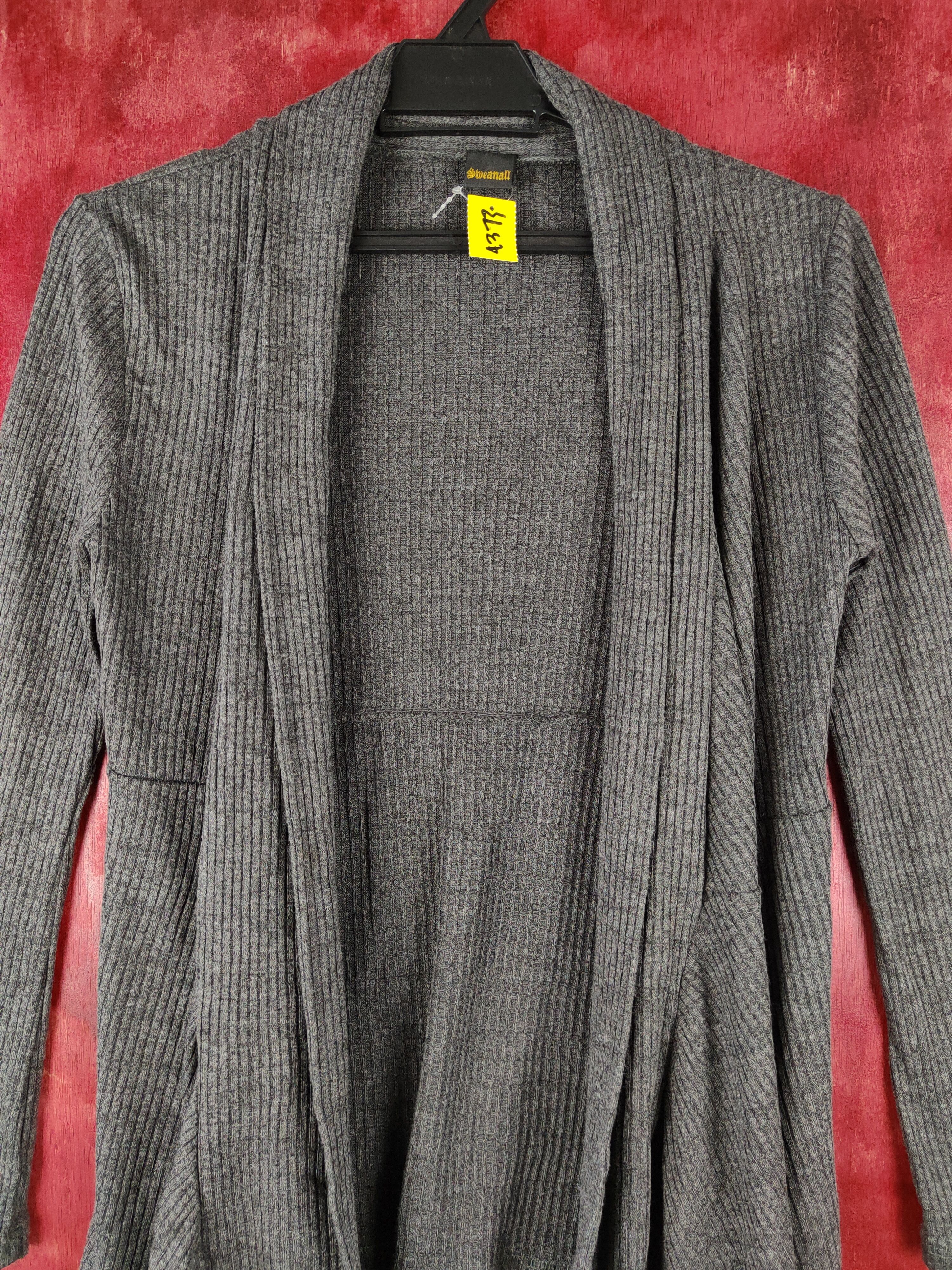 Homespun Knitwear Weanall Gray Cardigan knitwear japan #4373 Size M / US 6-8 / IT 42-44 - 2 Thumbnail