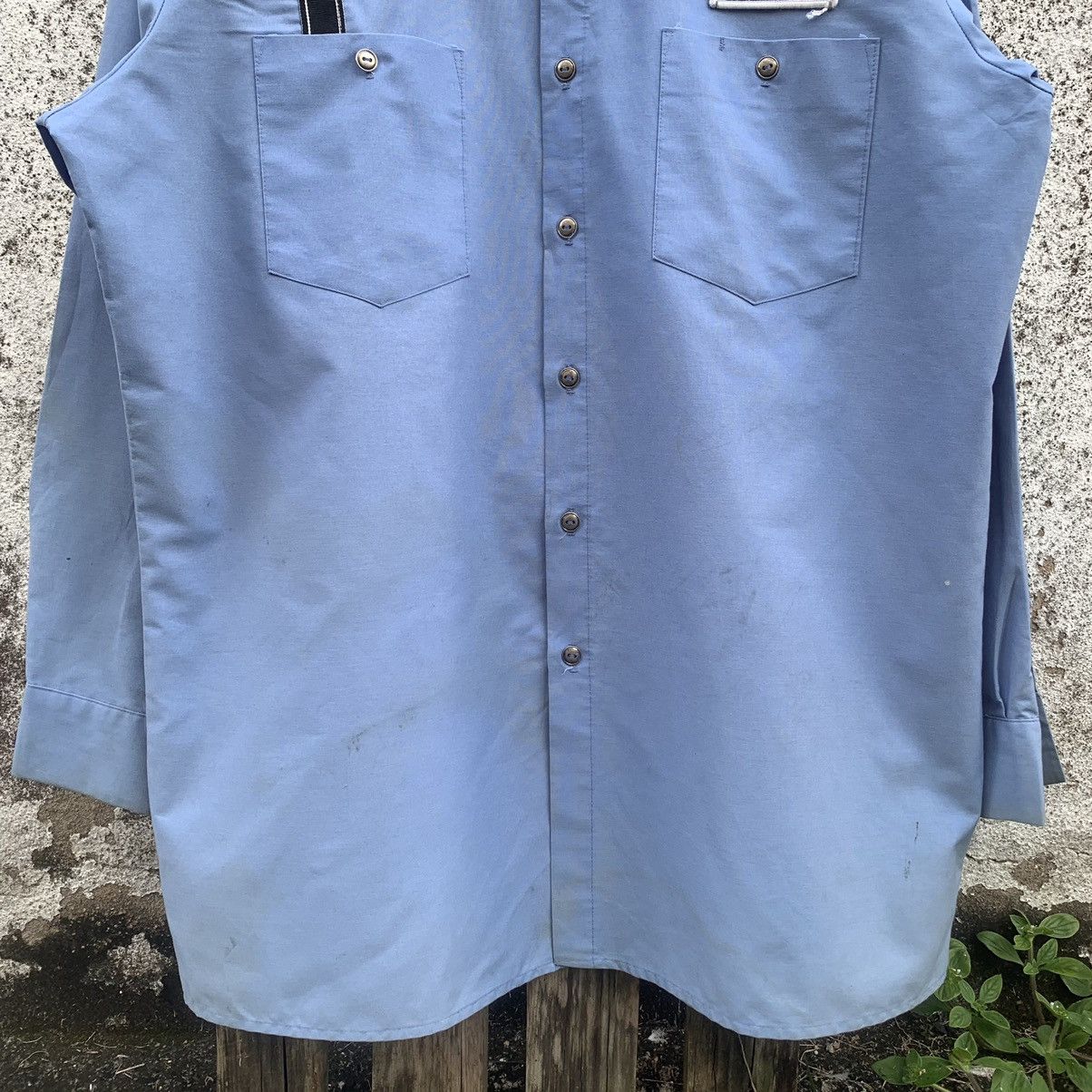 Vintage STEALS💥VINTAGE SHUVIT WORK WEAR CHAMBRAY BUTTON UPS SHIRTS Size US L / EU 52-54 / 3 - 3 Thumbnail