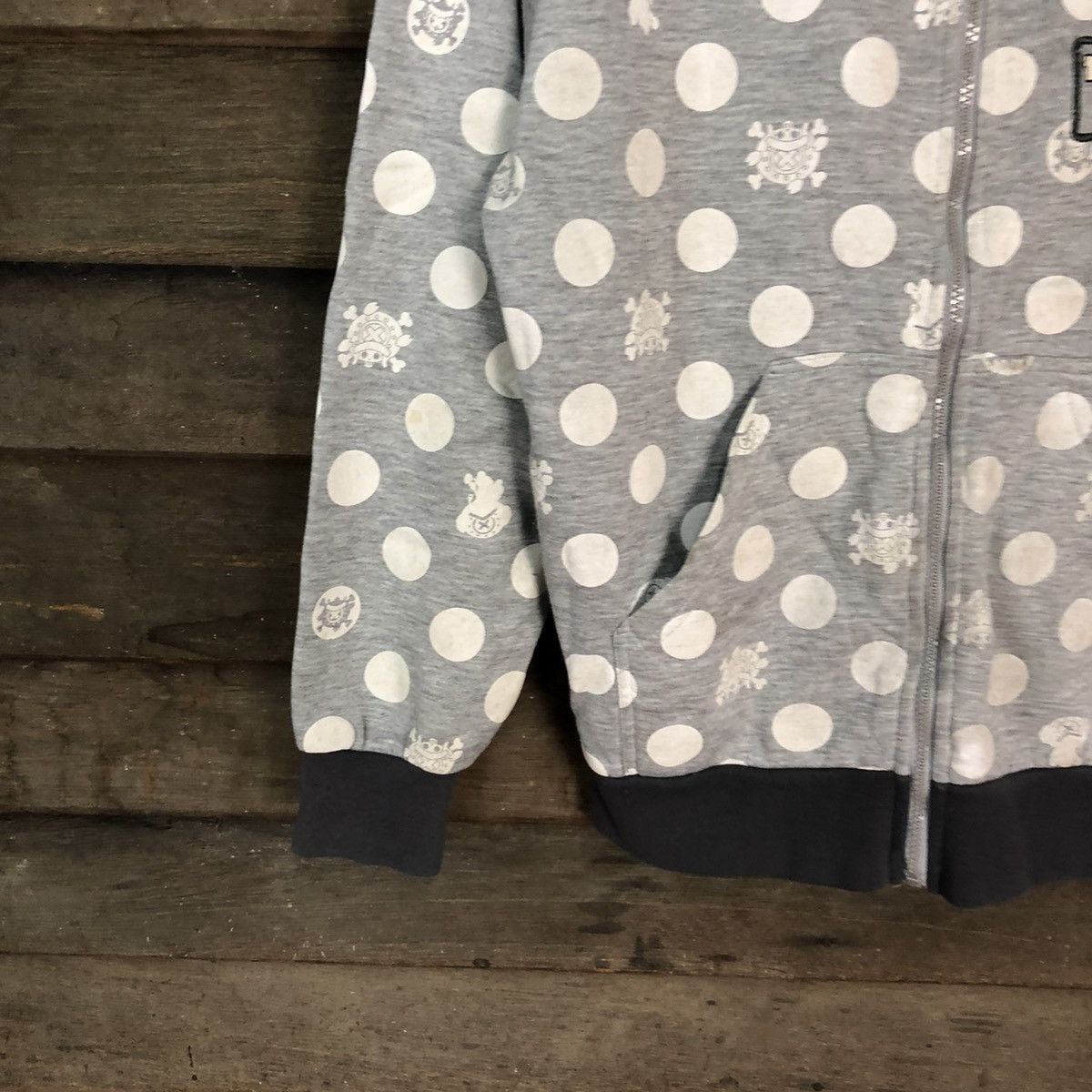One Piece One Piece Grey japan anima mangga sweater Hoodie #4004 Size US M / EU 48-50 / 2 - 4 Thumbnail