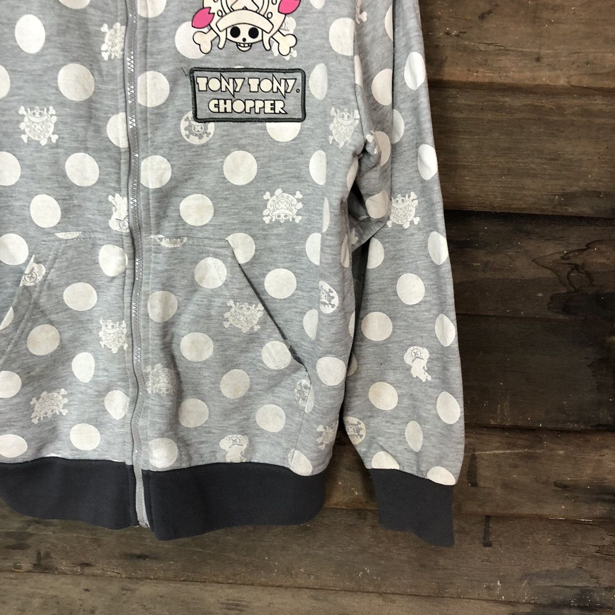 One Piece One Piece Grey japan anima mangga sweater Hoodie #4004 Size US M / EU 48-50 / 2 - 5 Thumbnail